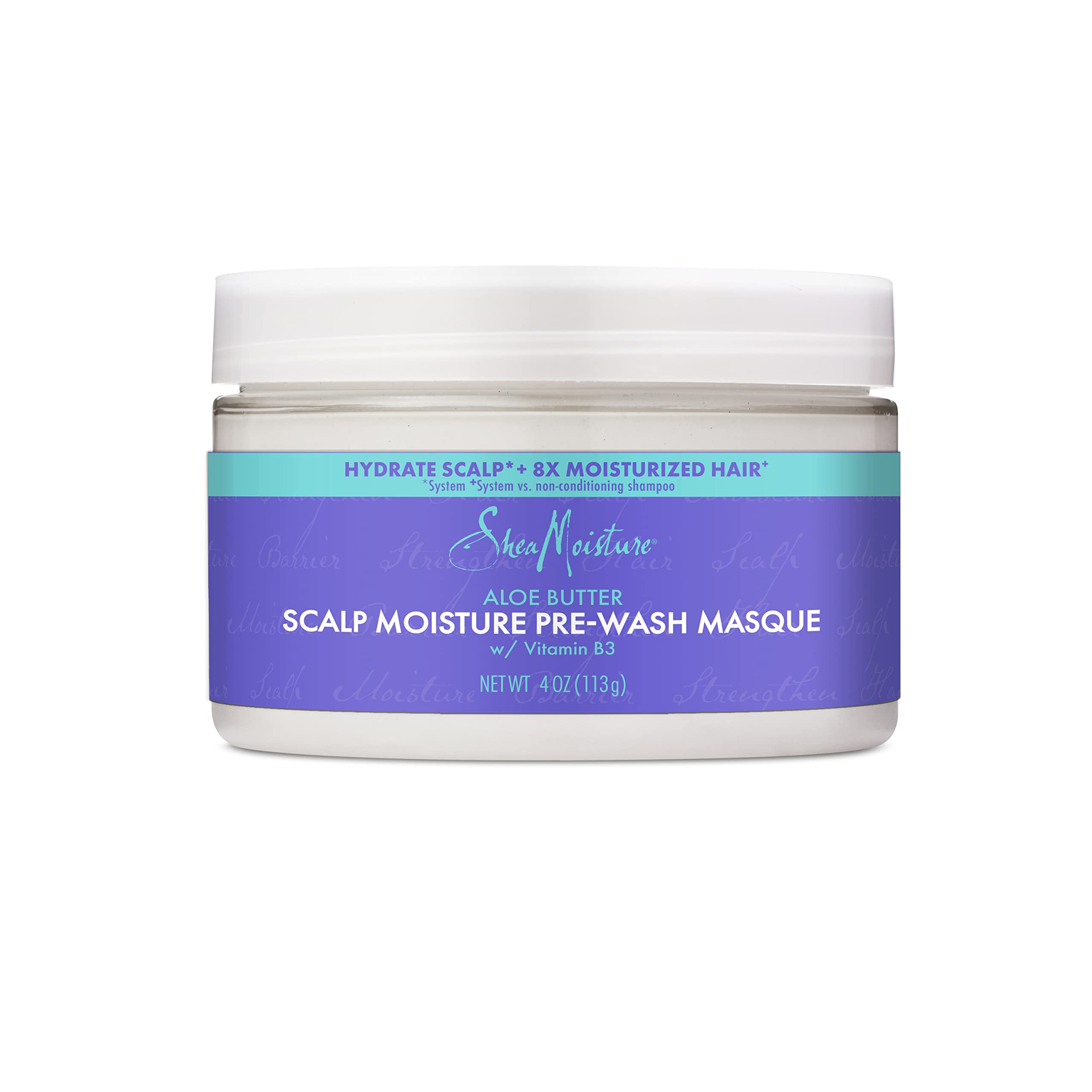 Sheamoisture Scalp Moisture Pre Wash Hair Mask With Vitamin B3 and Aloe Butter