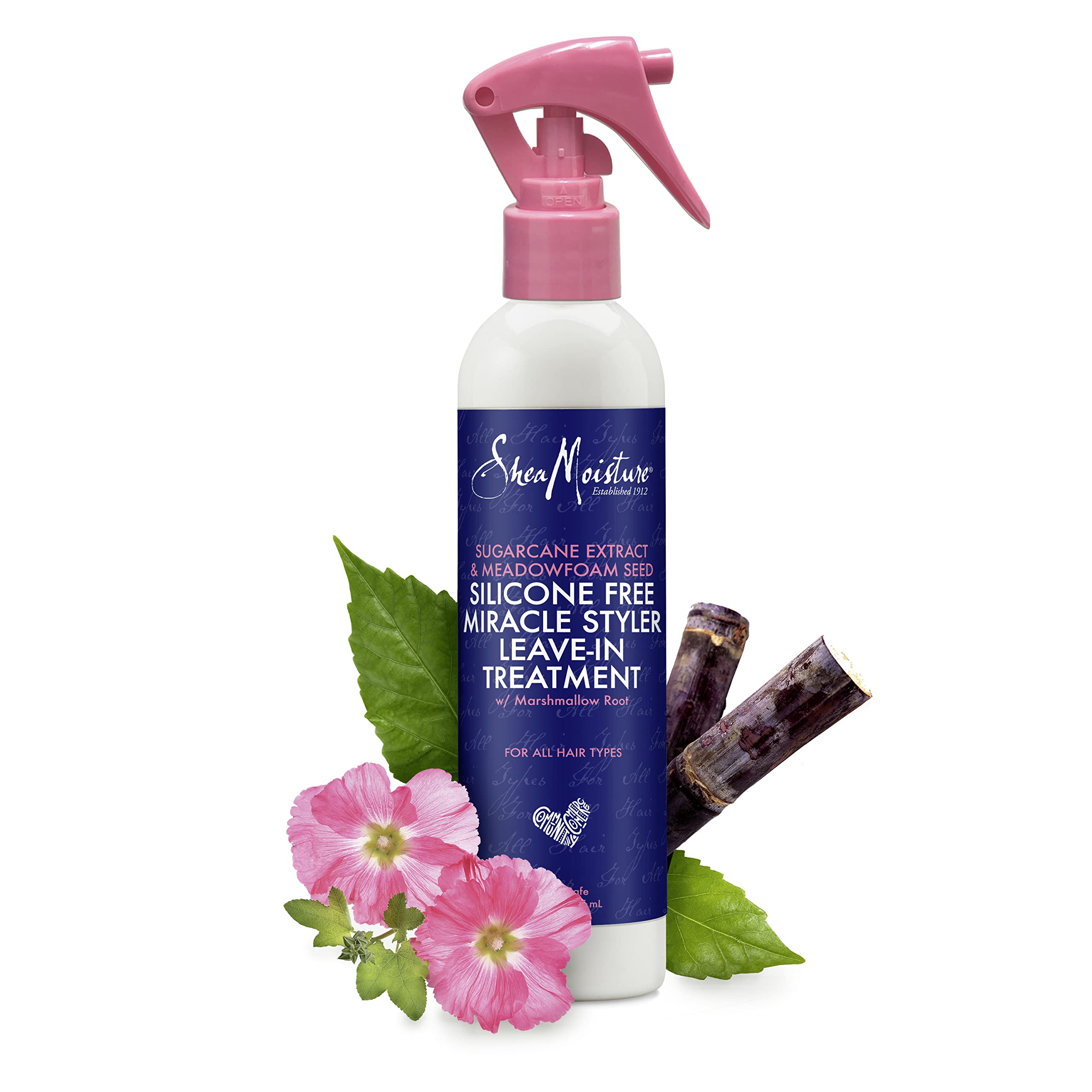 Shea Moisture Silicone Free Miracle Styler Leave In Conditioner With Sugarcane - Thumbnail 2