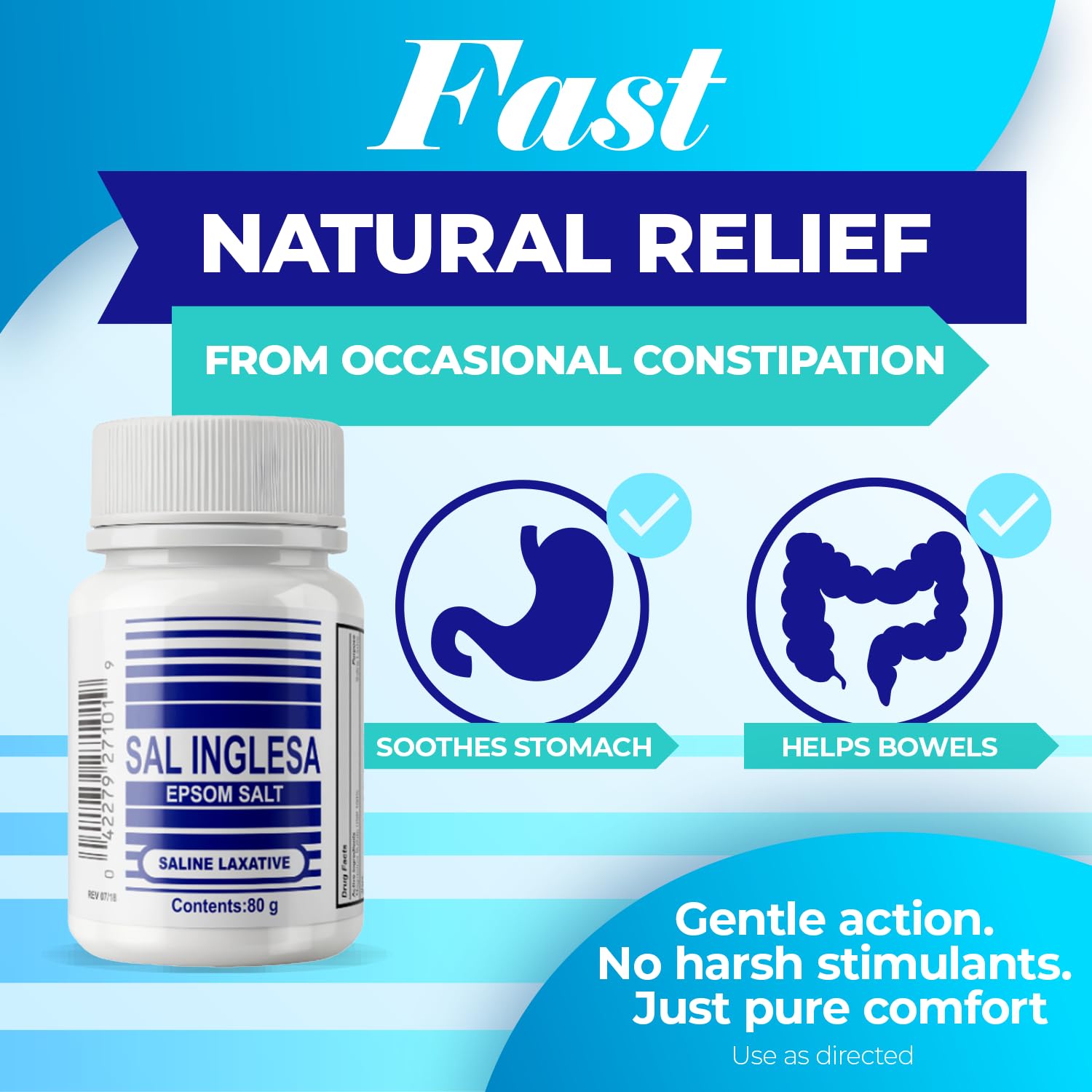 Memper Sal Inglesa Constipation and Muscle Soothing Formula Fast Acting Relief - Thumbnail 3
