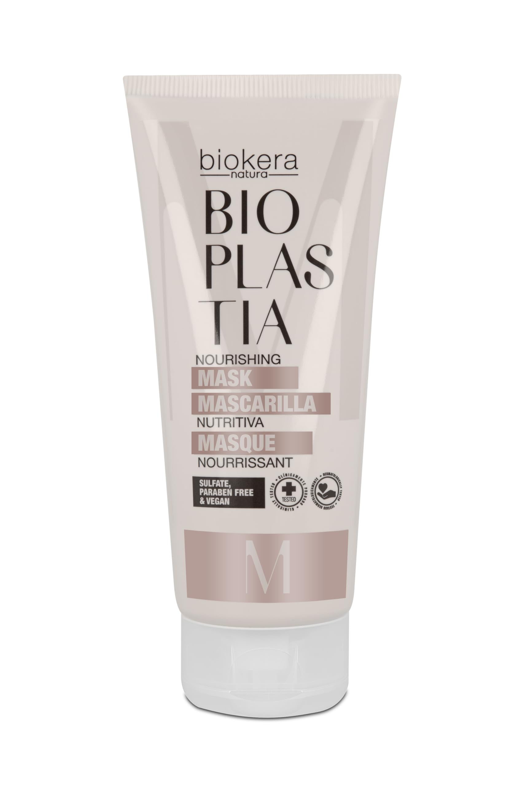Salerm Nourishing Hair Mask Biokera Bioplastia Vegan Keratin and Mankett Seed