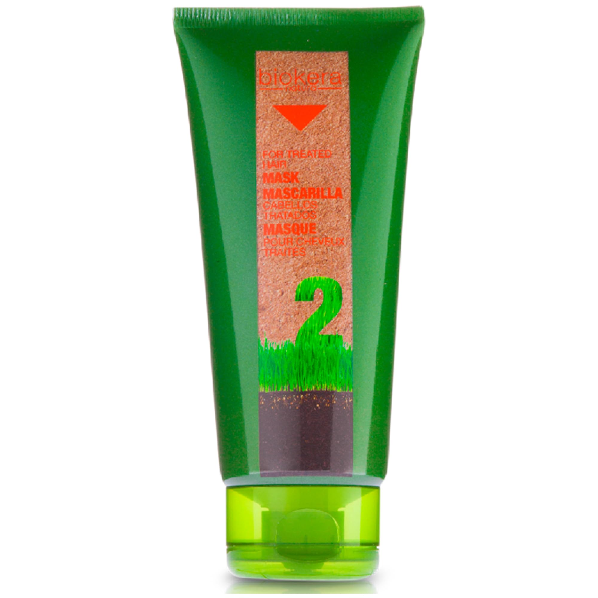 Salerm Colored Hair Mask Treated Hair Mask Biokera Natura Protects Color and