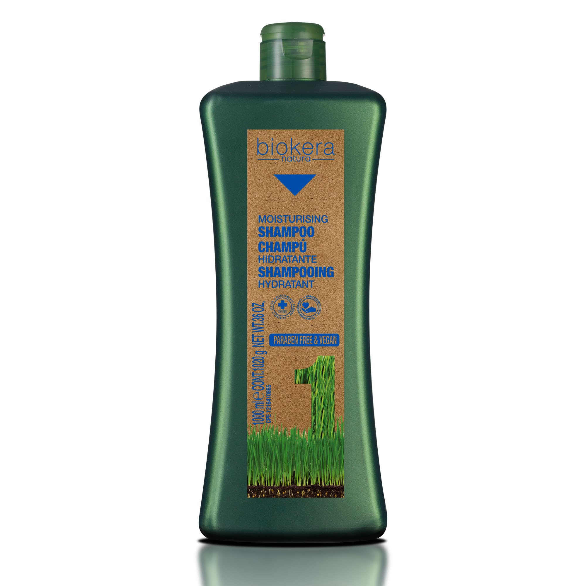 Salerm Biokera Natura Moisturising Shampoo / 1000 ml (36 oz)
