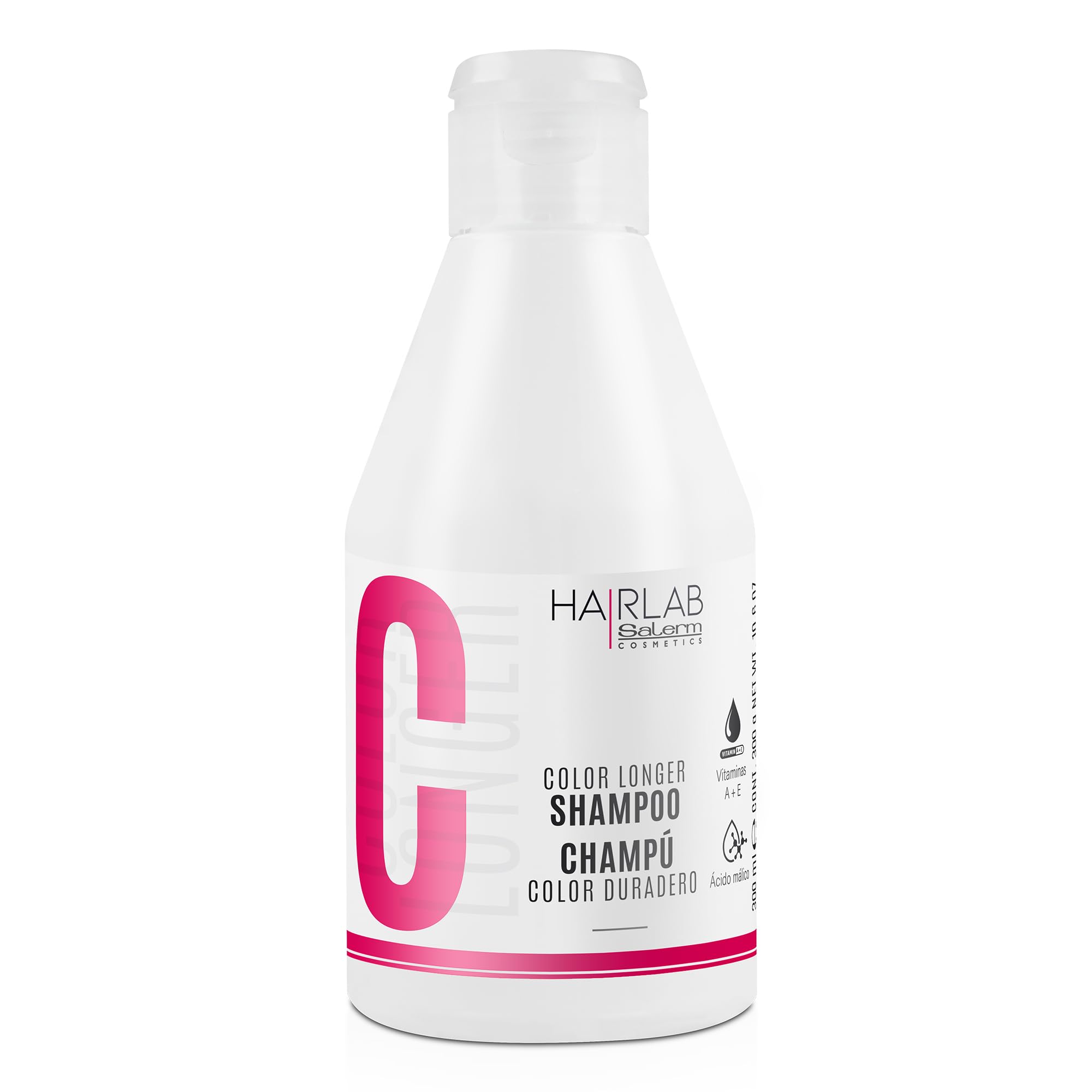 Salerm Shampoo for Colored Bleached or Gray Hair Color Longer Hair Lab Shampoo