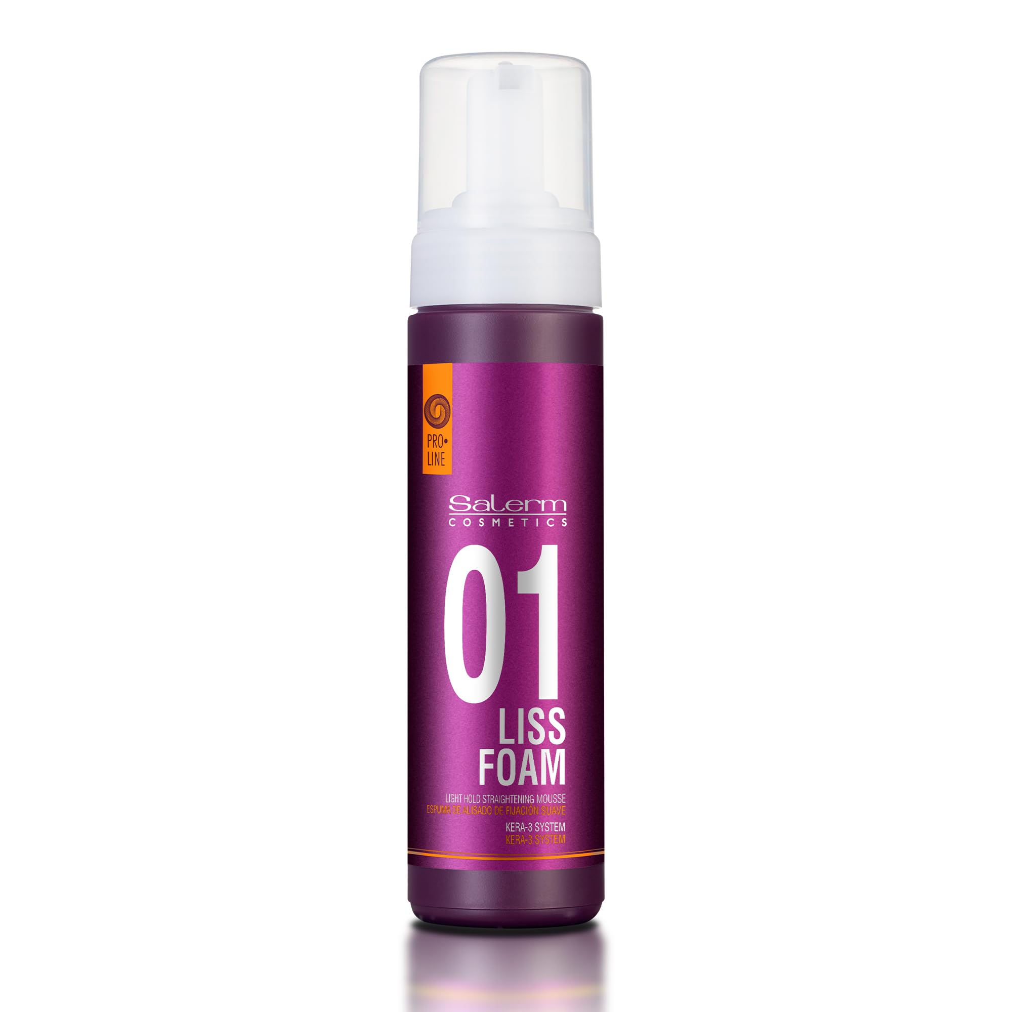 Salerm Straight Hair Foam Pro Line Liss Foam 01 Eases and Improves
