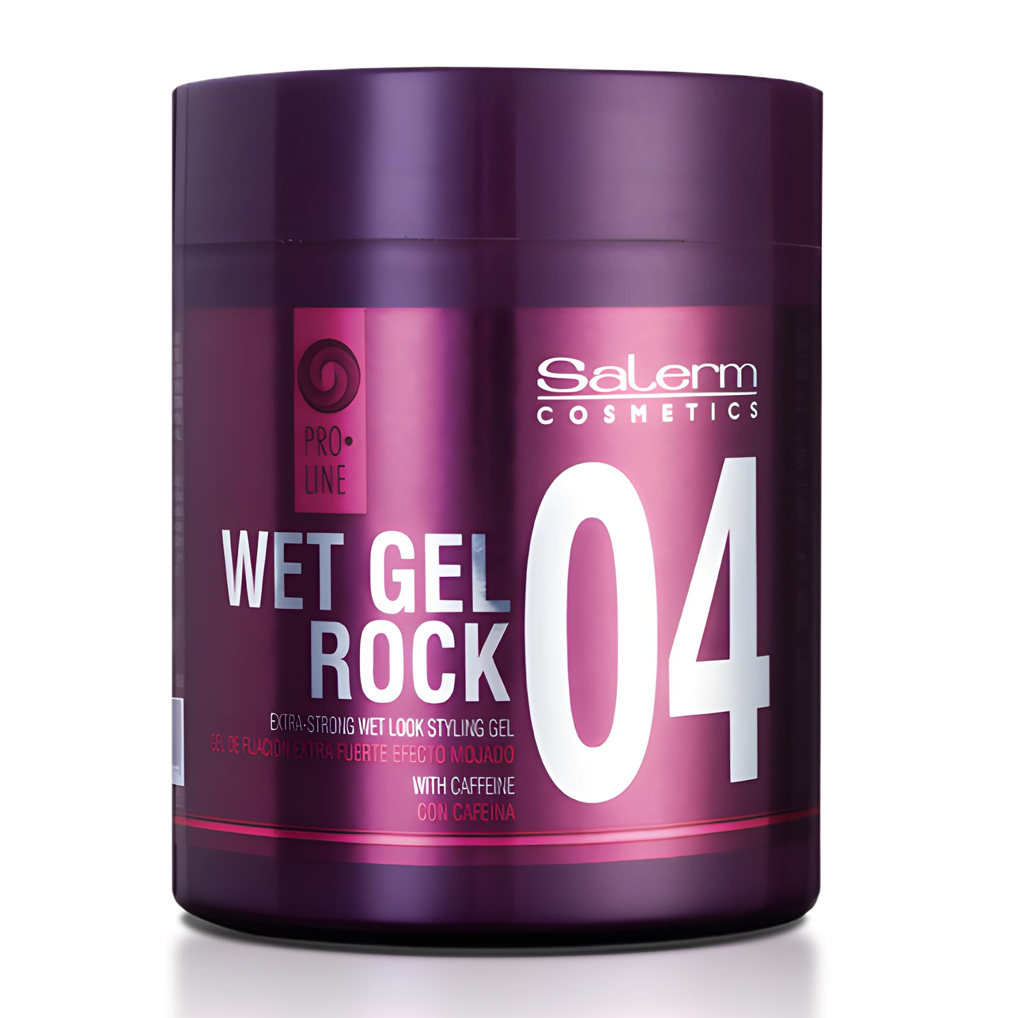 Salerm Hair Styling Gel Pro Line Wet Gel Rock 04 Long Lasting Strong Hold Wet