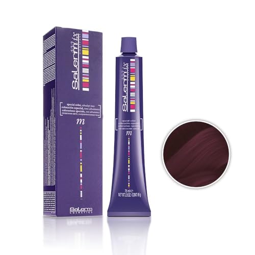 Salermix Reddish Hair Coloring Cream #0.96 Iris Tokyo for Unisex / Unisex 75 ml - Thumbnail 3