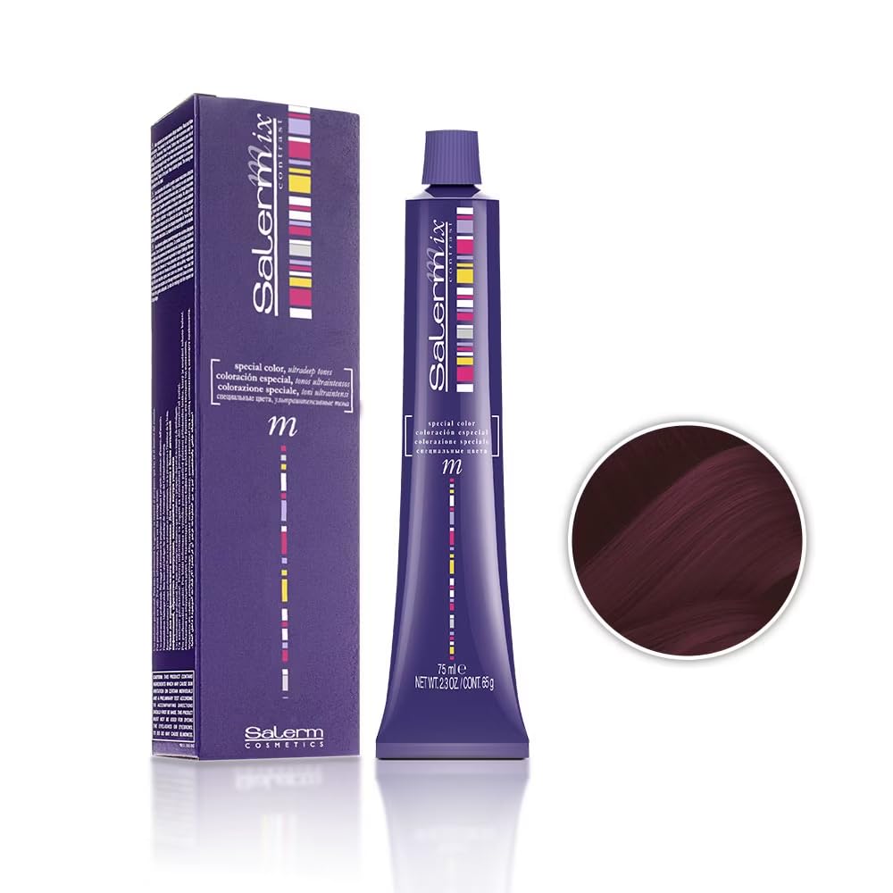 Salermix Reddish Hair Coloring Cream #0.96 Iris Tokyo for Unisex / Unisex 75 ml