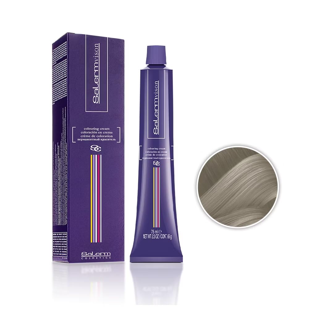 Salermvison Colouring Cream #10.1 Platinum Ash Blonde / 75 Milliliter 2.3 oz - Thumbnail 2