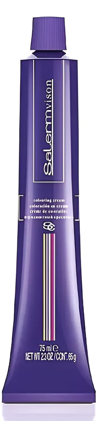 Salermvison Hair Coloring Cream #6.1 Dark Ash Blonde 2.3 oz