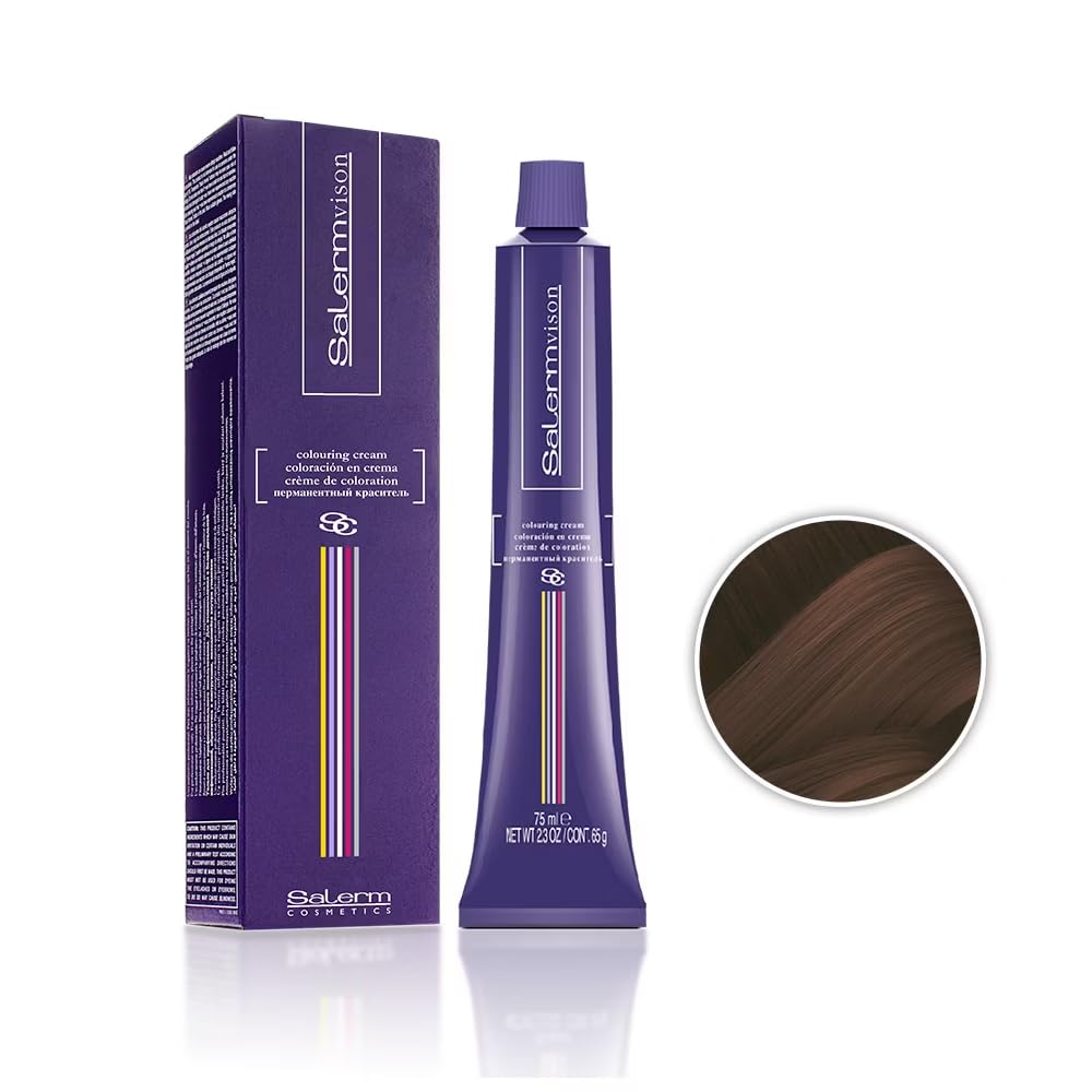 Salermvison Hair Coloring Cream #6.25 Hazelnut 2.3 oz - Thumbnail 2