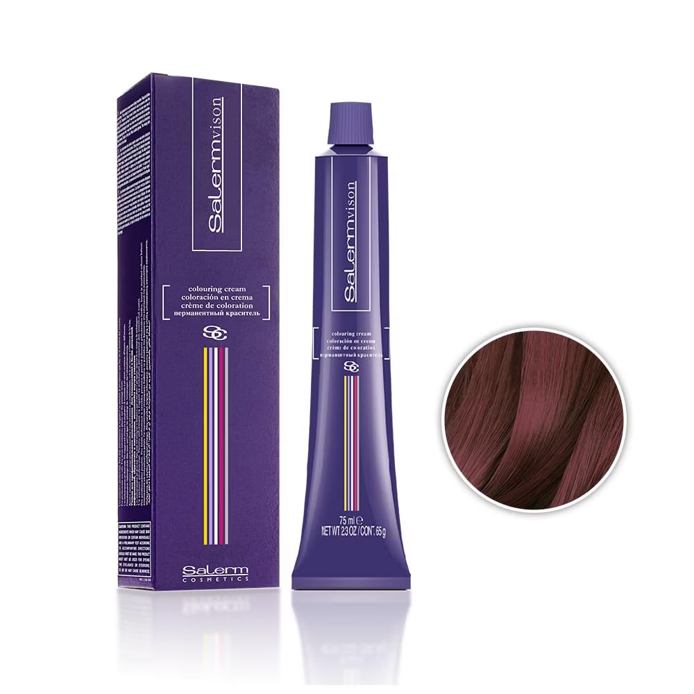 Salermvison Hair Coloring Cream #6.64 Rock Fire 2.3 oz - Thumbnail 2