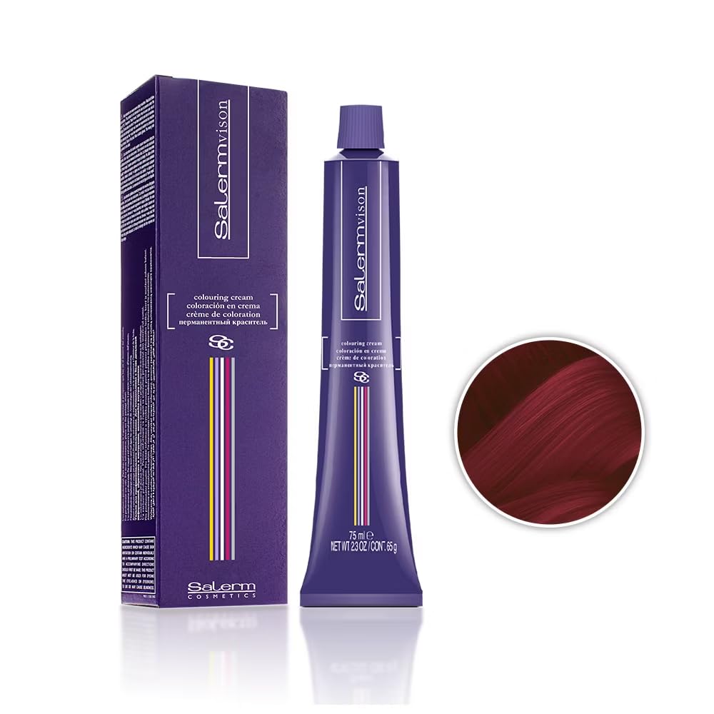 Salermvison Hair Coloring Cream #fc6 Red 75 ml - Thumbnail 2