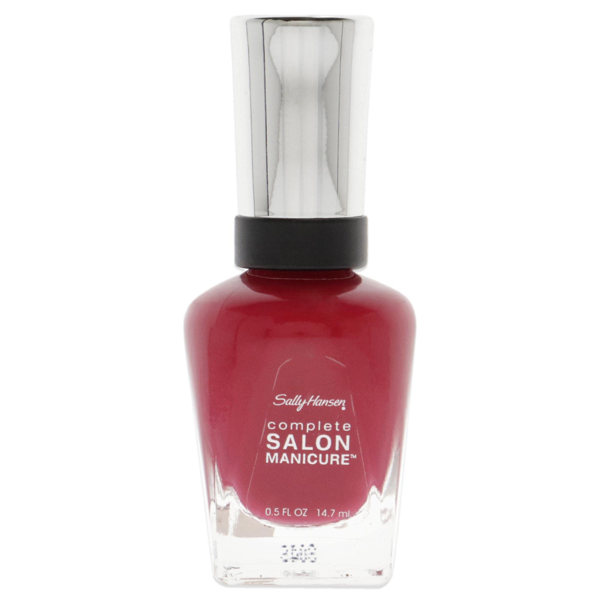 Sally Hansen Complete Salon Manicure Nail Polish Red My Lips 0.5 Fluid Ounce