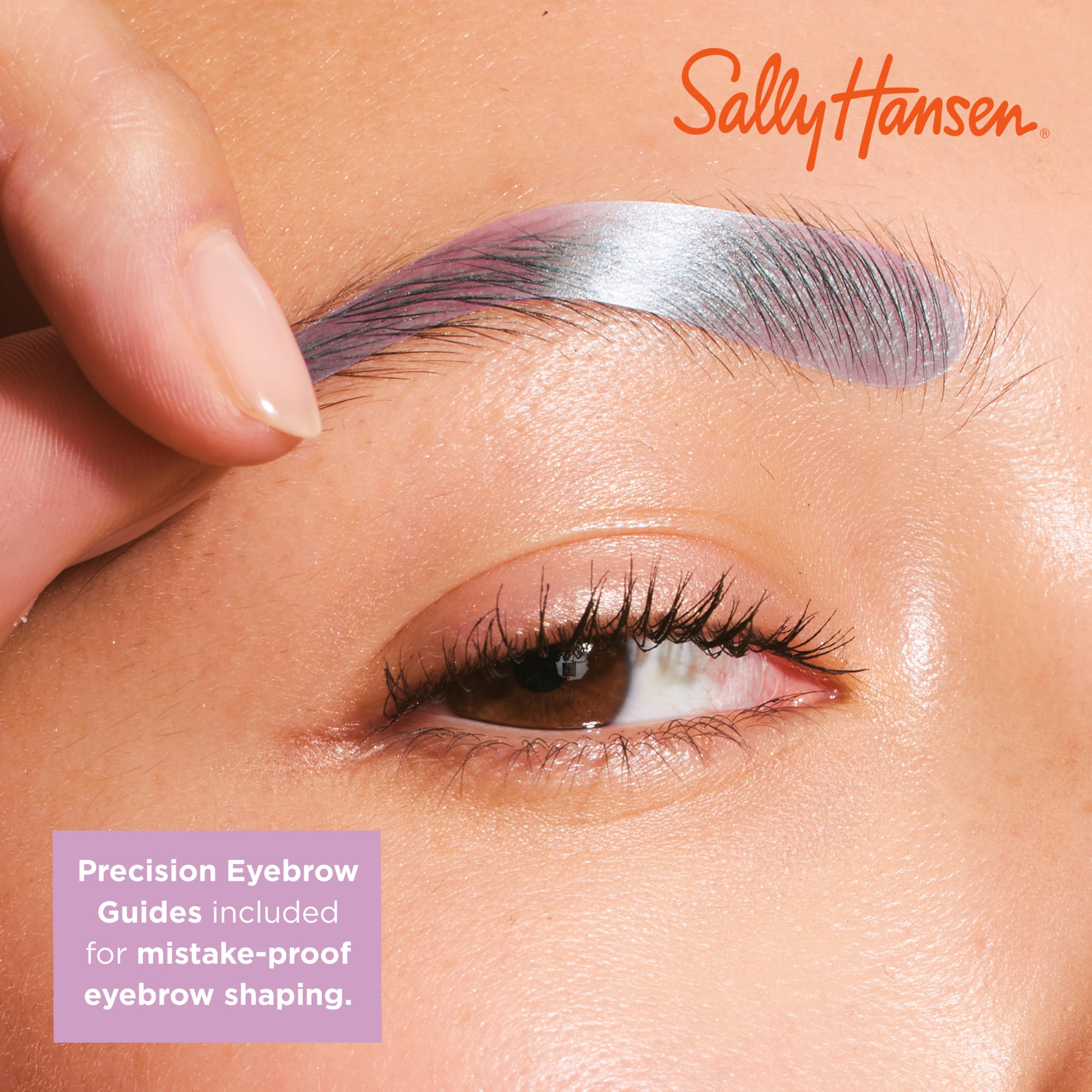(6-pack) Sally Hansen Stripless Wax Kit for Face, Eyebrow & Lip | Mircrowavable Wax, At-Home Hair Removal Kit, Quick & Easy - Thumbnail 2