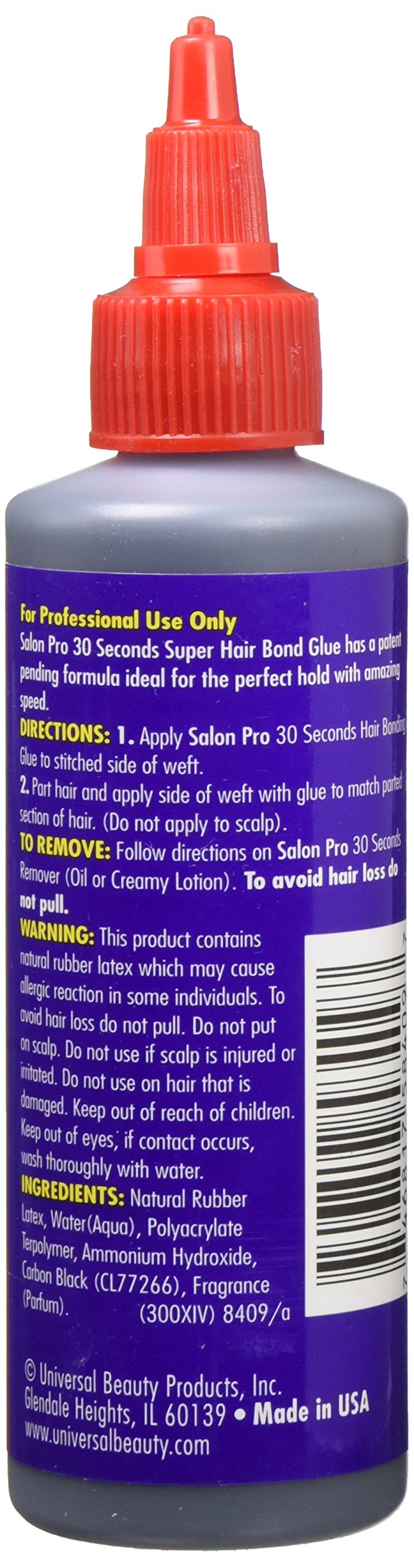 Salon Pro 30 Second Bonding Glue 4 oz - Thumbnail 2