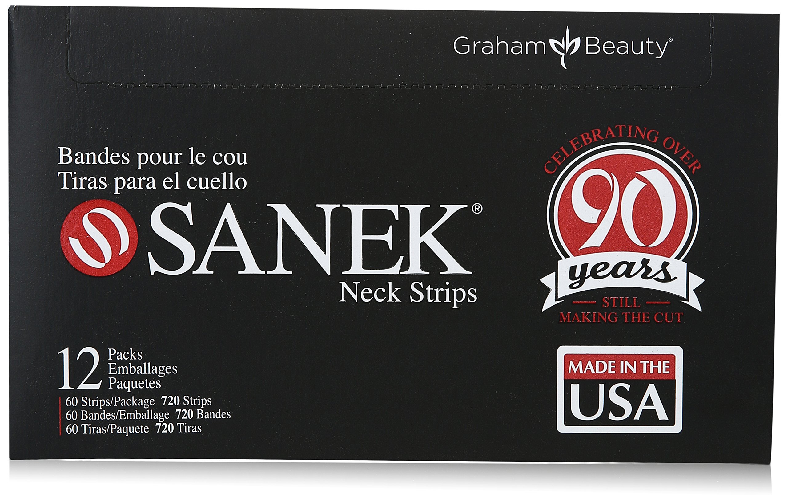 Sanek Display Neck Strips 60 Count Pack of 12