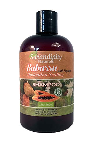 Sarandipity Naturals Babassu Hydrating Sealing Shampoo 12 oz - Thumbnail 2