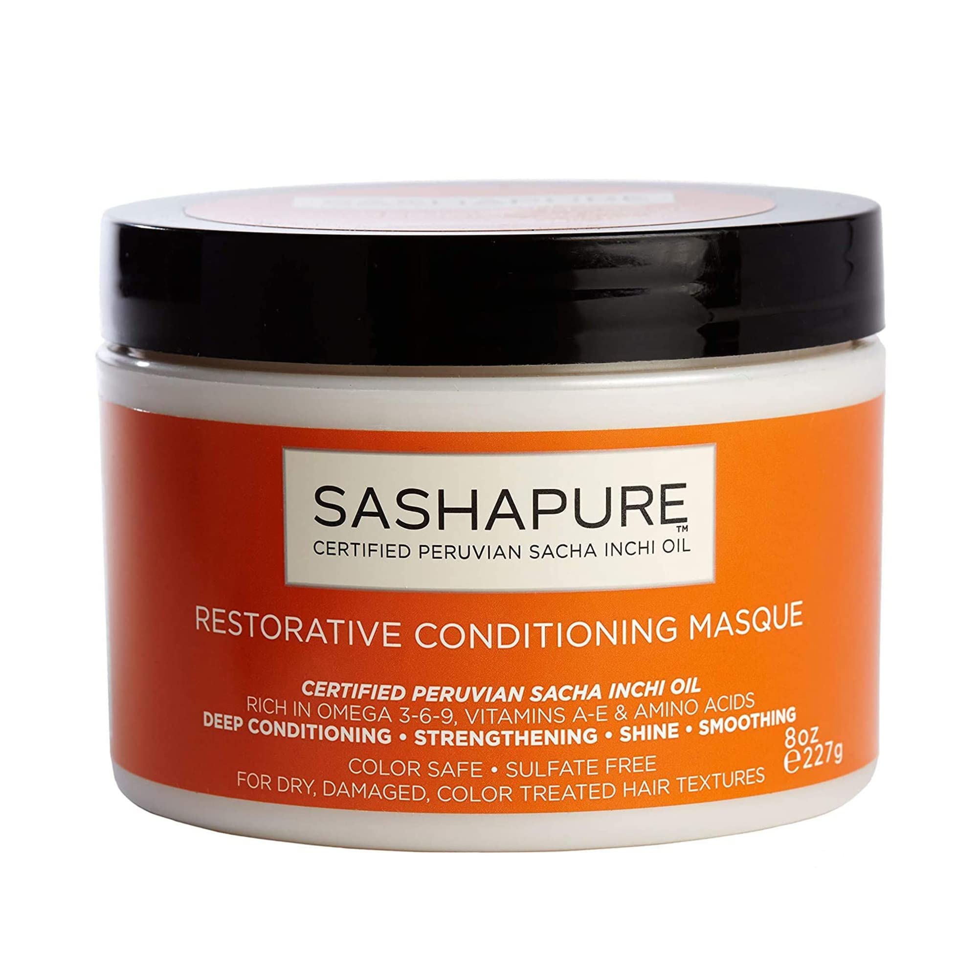 Sashapure Restorative Conditioning Masque With Sacha Inchi Oil Color Safe - Thumbnail 2
