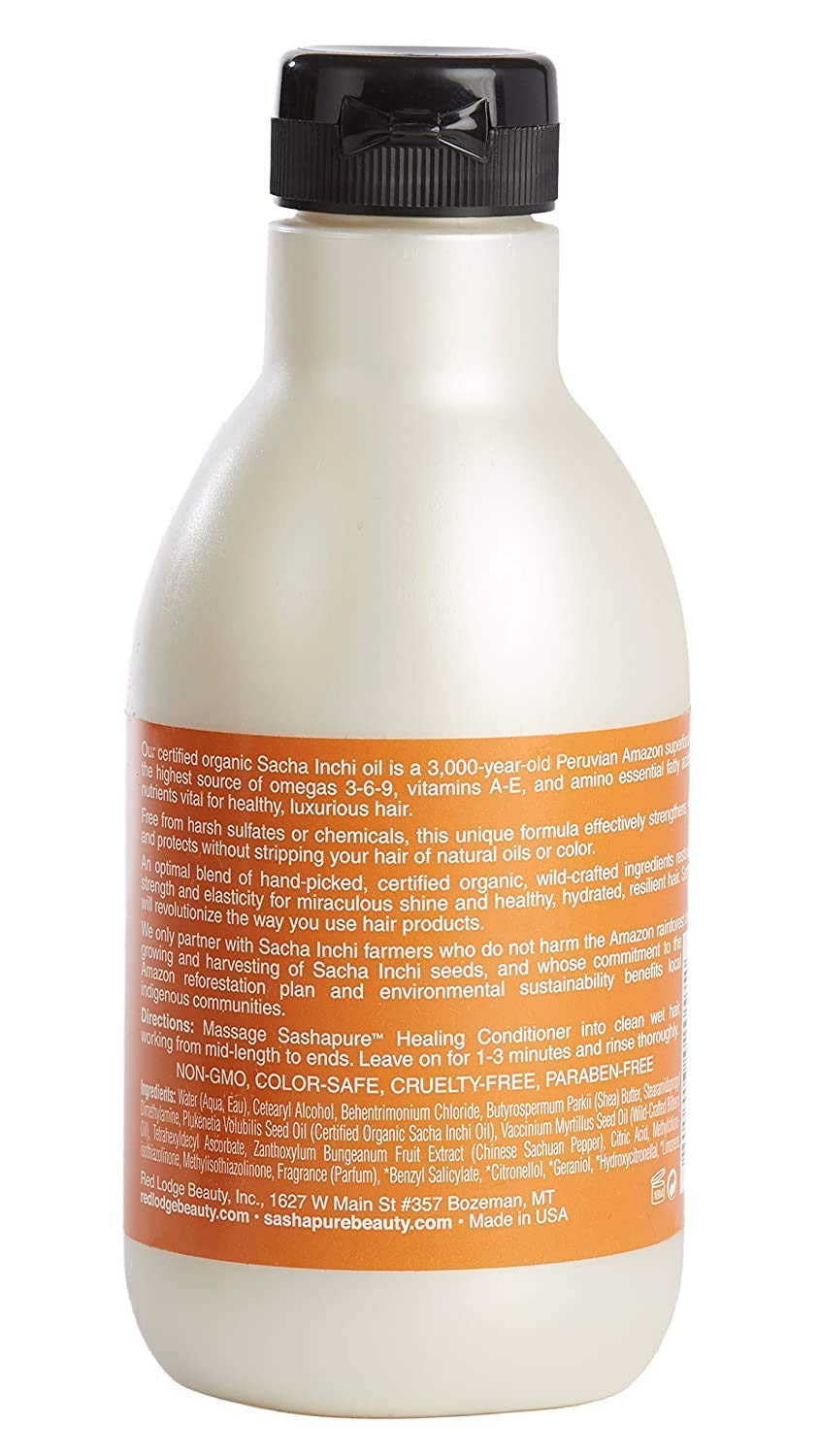 Sashapure Healing Conditioner With Sacha Inchi Oil Sulfate Free Color Safe - Thumbnail 2