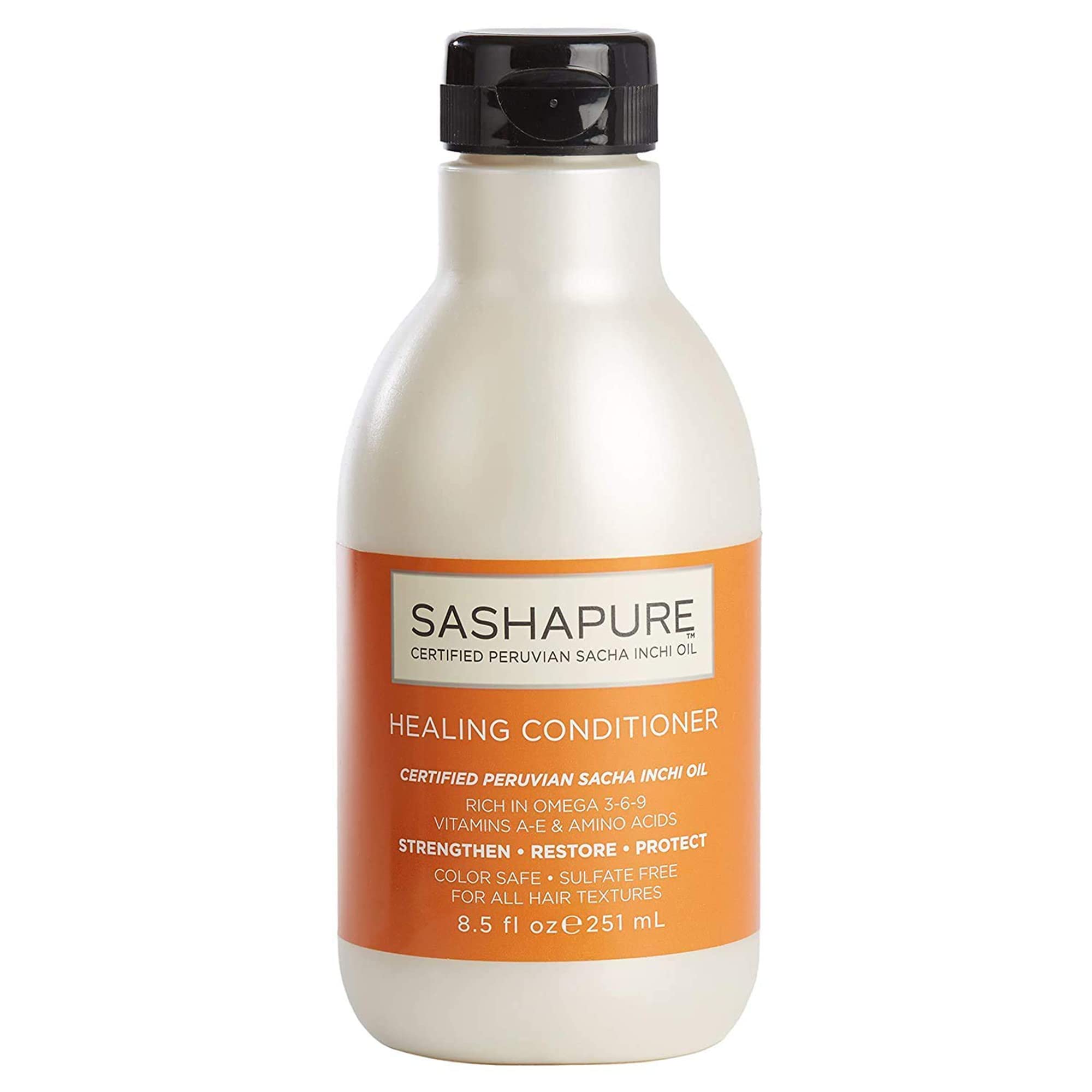 Sashapure Healing Conditioner With Sacha Inchi Oil Sulfate Free Color Safe