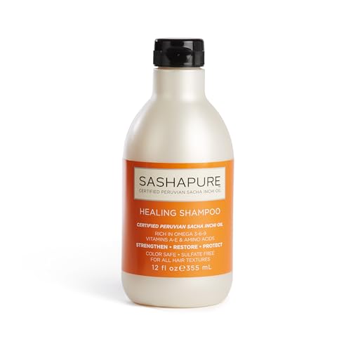 Sashapure Healing Shampoo 12 oz - Thumbnail 2