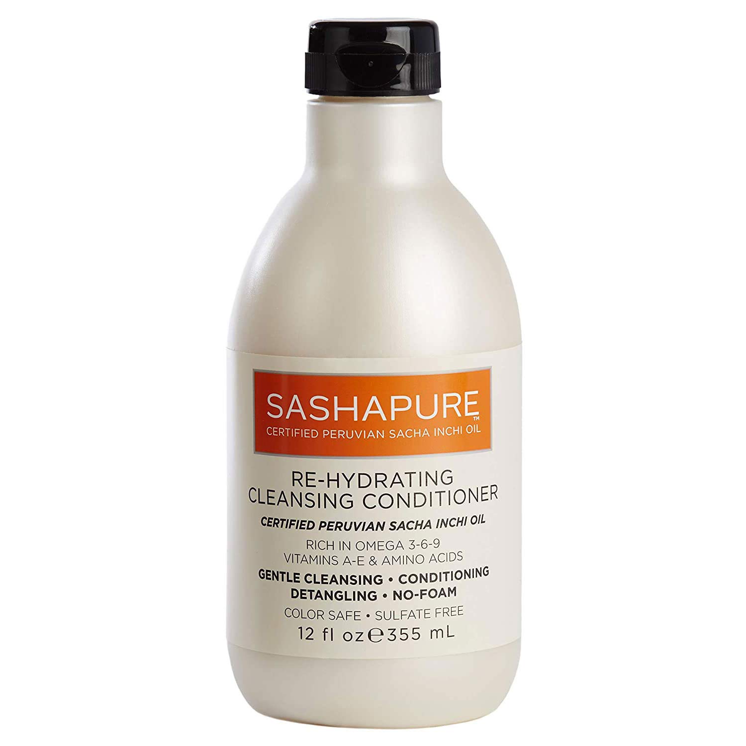 Sashapure Intense Cleans Cond 12 Oz