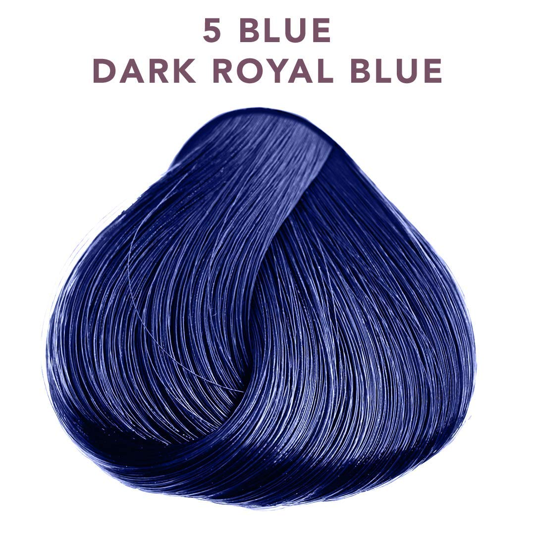 Satin | Bold Dark Royal Blue | Complete Hair Dye | Permanent and Semi Permanent - Thumbnail 3