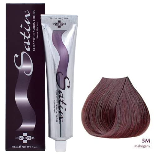 Developlus Satin Color #5m Dark Mahogany 3 oz