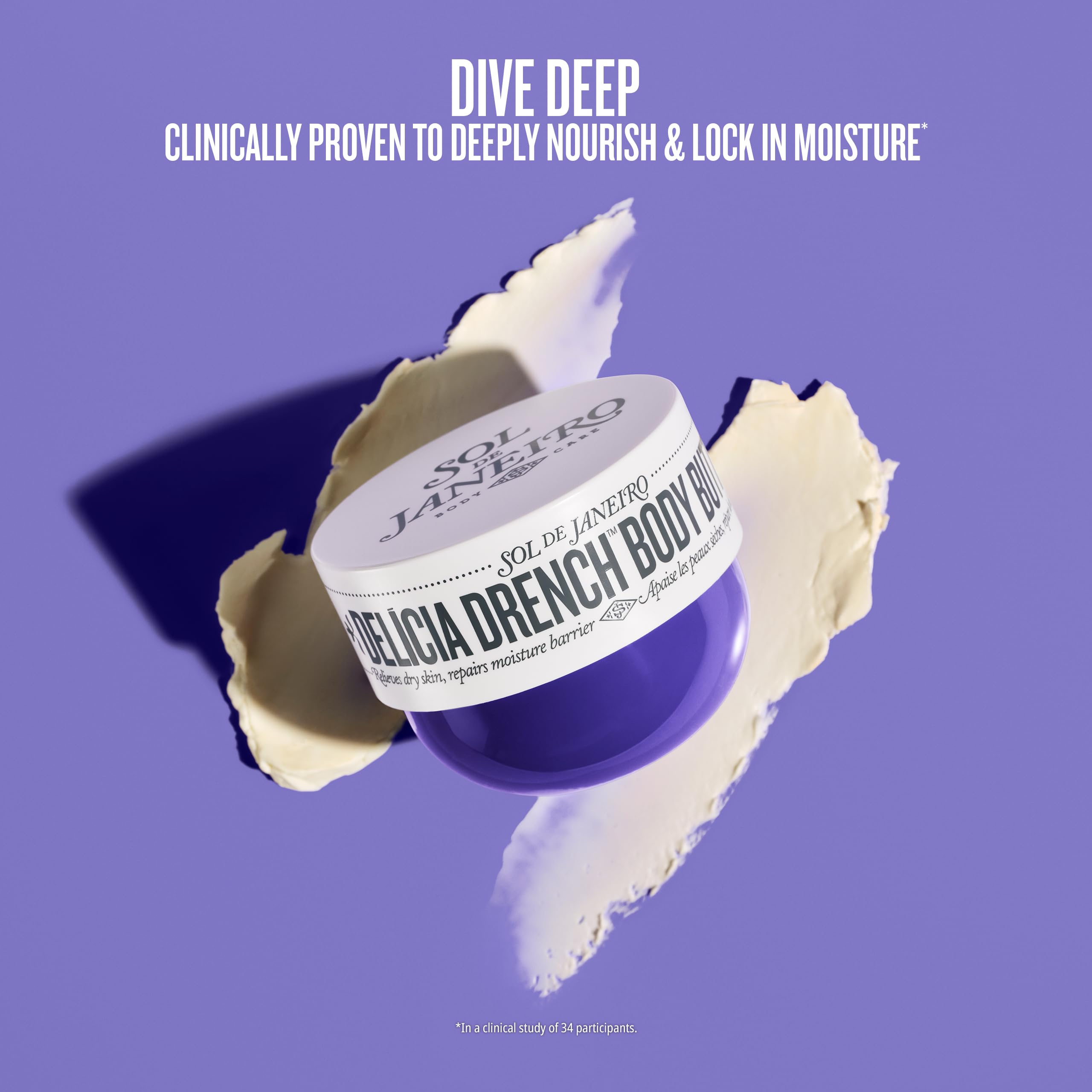 [Body Lotion] Sol de Janeiro Delicia Drench Body Butter 8 oz - Thumbnail 2