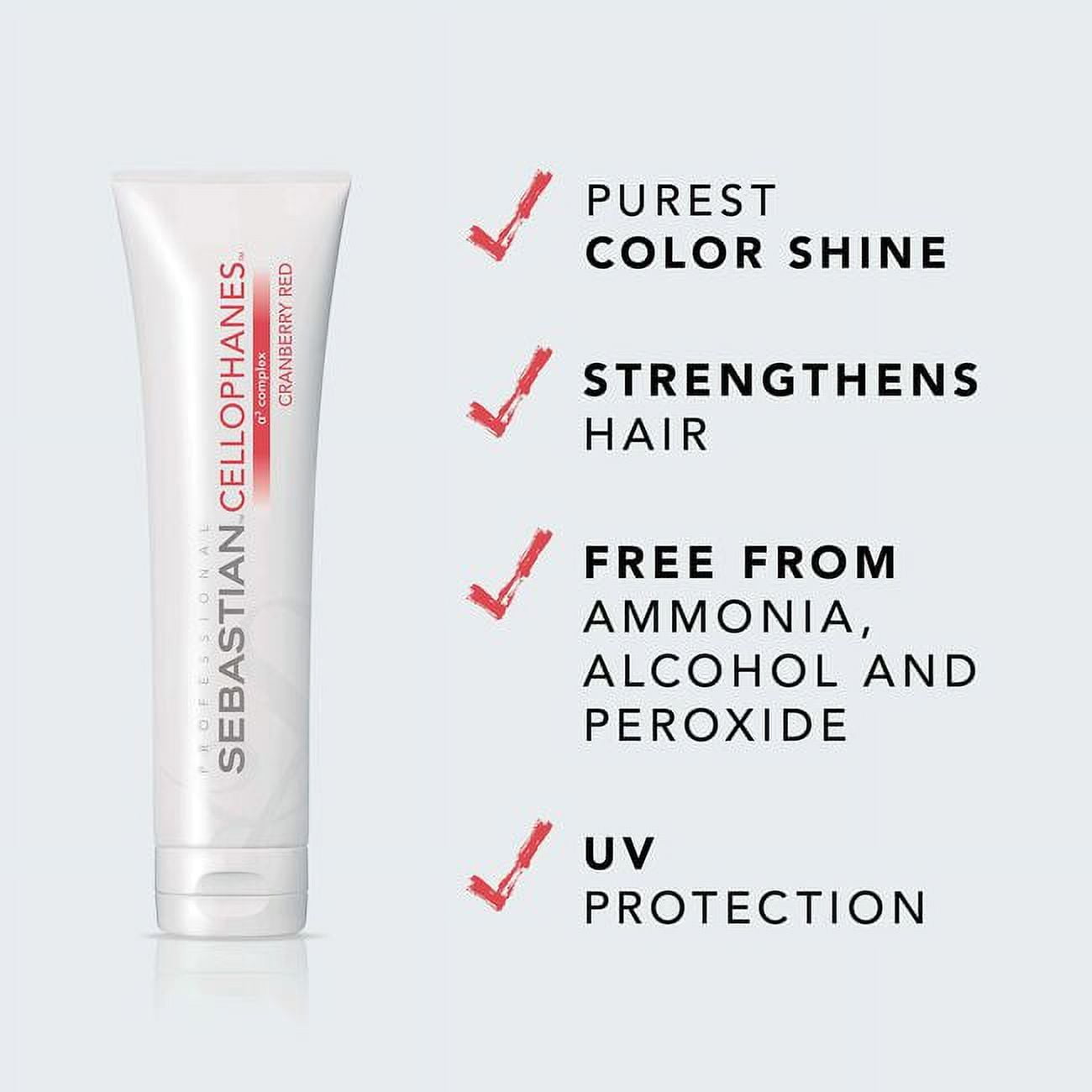 Sebastian Cellophanes Cranberry Red 10.1 oz