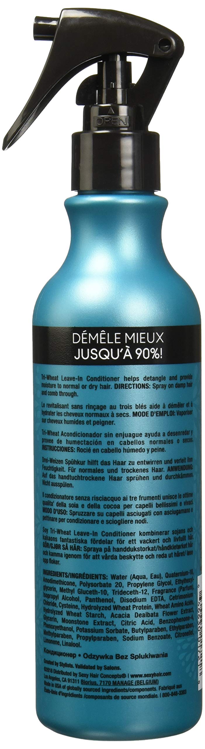 Sexyhair Healthy Tri Wheat Leave In Conditioner 8.5 oz