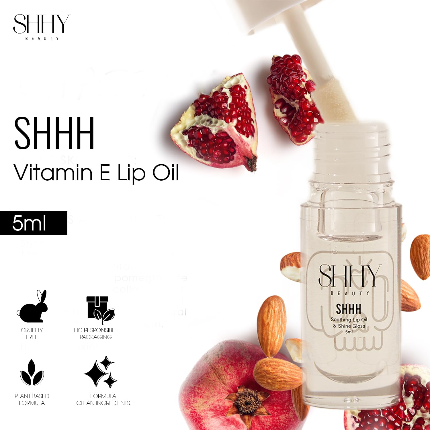 Shhy Soothing Lip Gloss 5 ml - Thumbnail 2