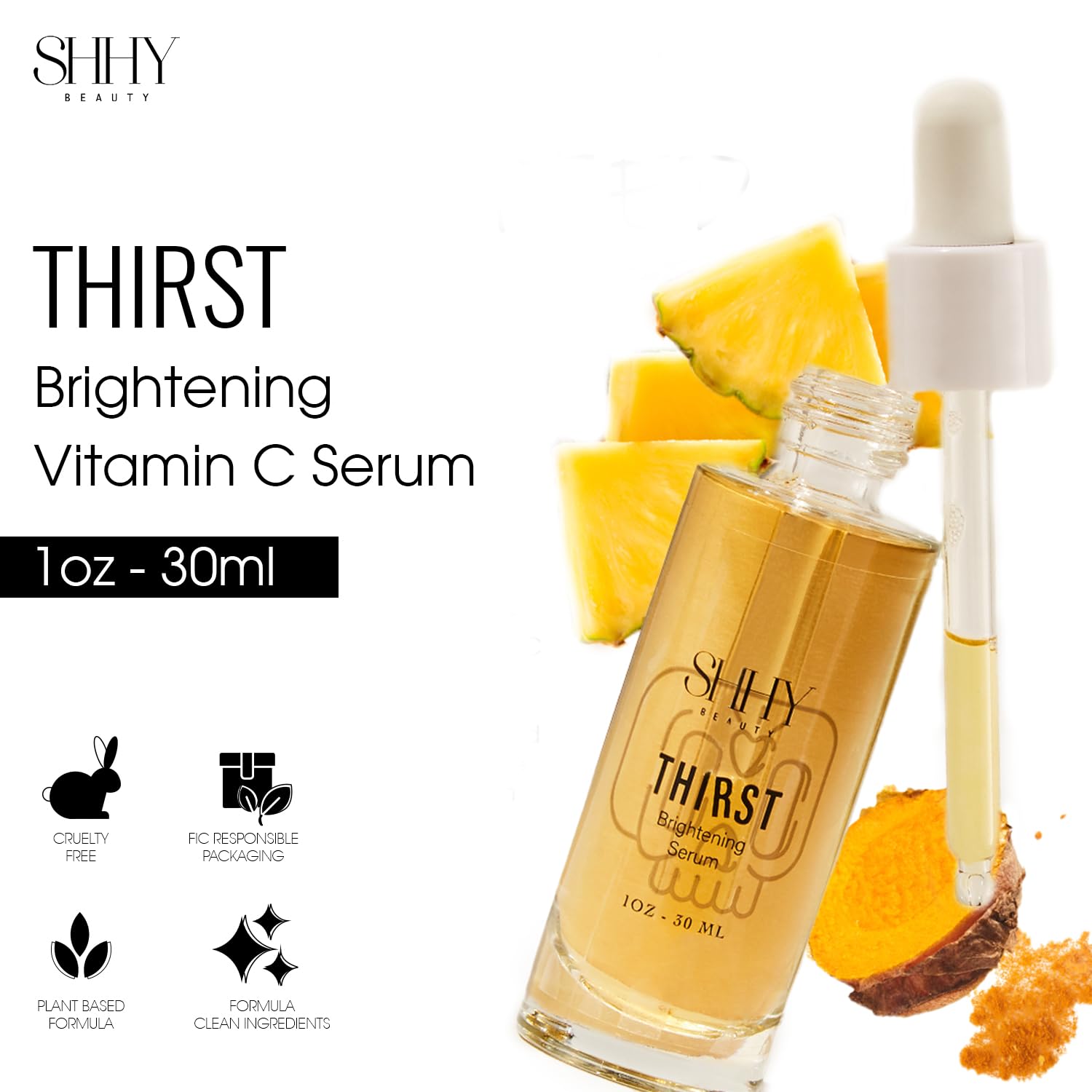 Shhy Thirst Brightening Serm 1 oz - Thumbnail 2