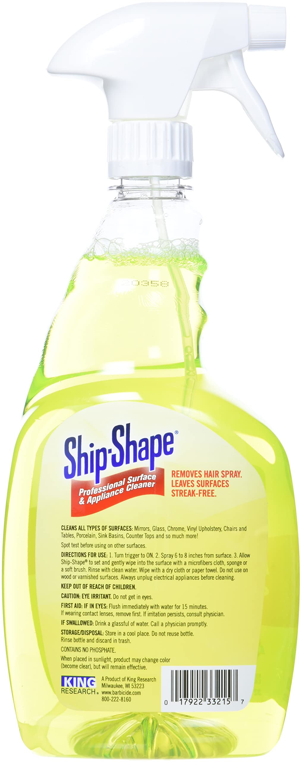 Ship Shape Professional Surface Appliance Cleaner | All In One Salon Cleaning | - Thumbnail 2