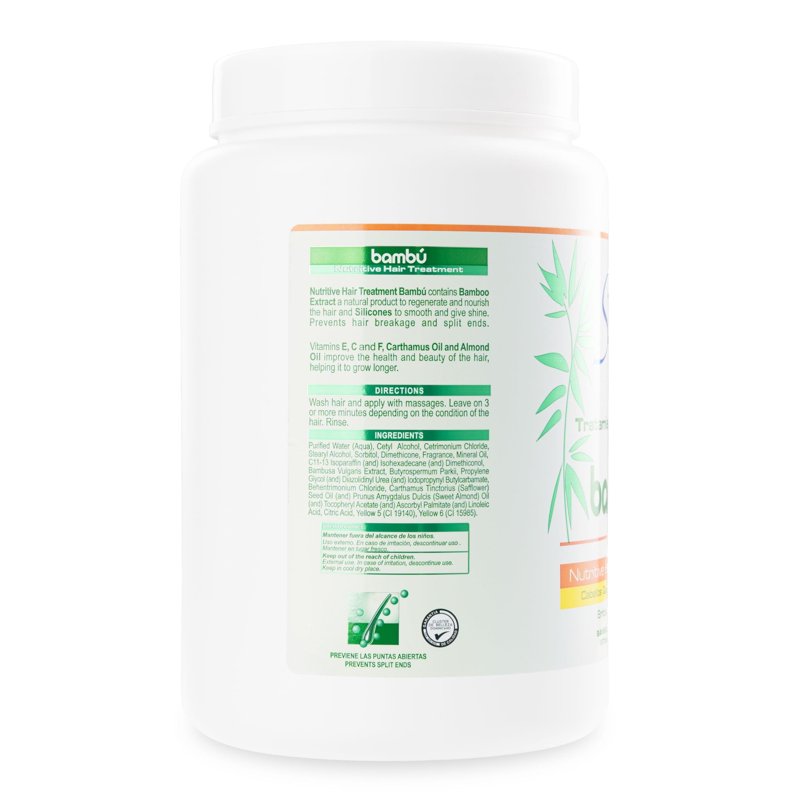 Silicon Mix Tratamiento Capilar Nutritivo Bambu Avanti 60 oz - Thumbnail 2