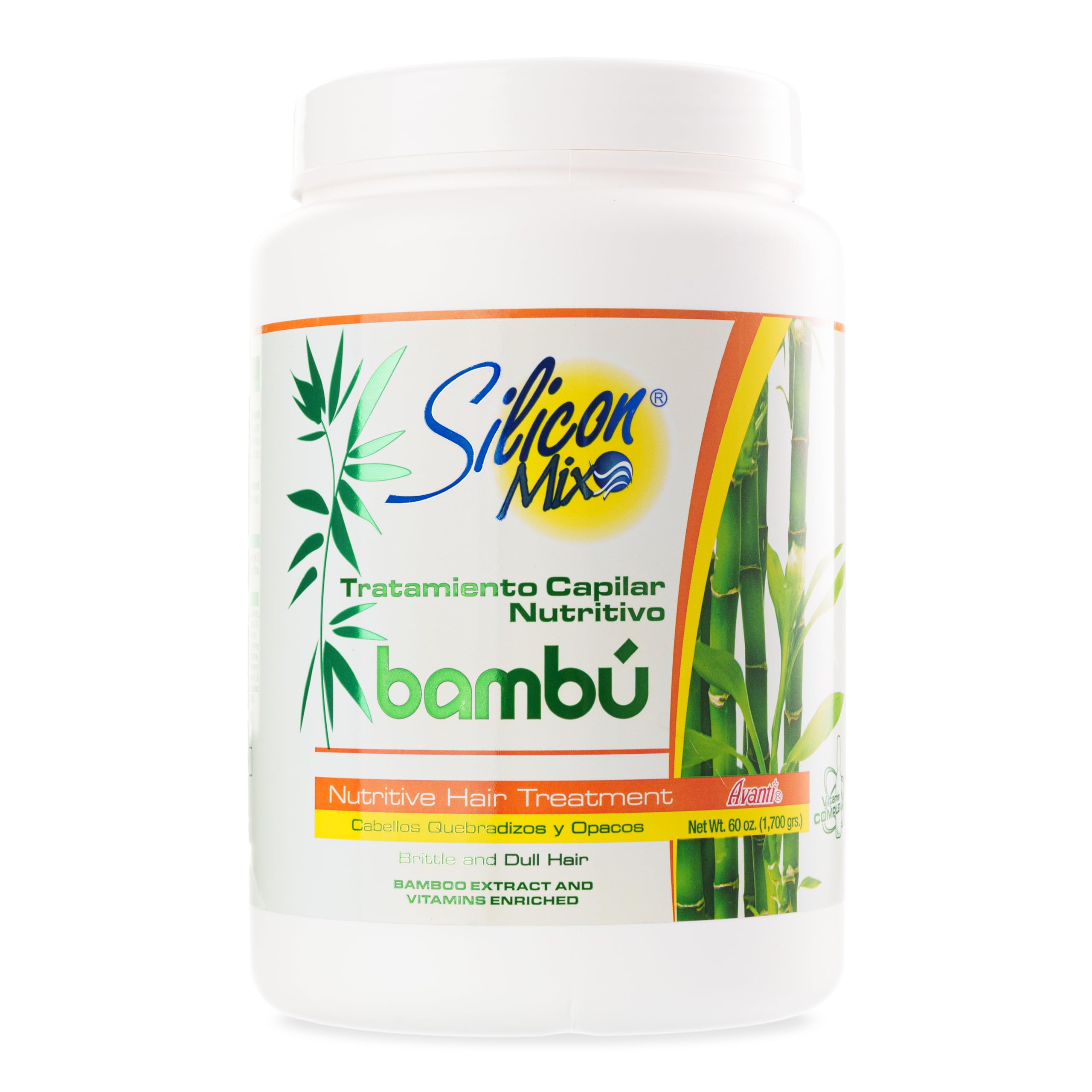 Silicon Mix Tratamiento Capilar Nutritivo Bambu Avanti 60 oz