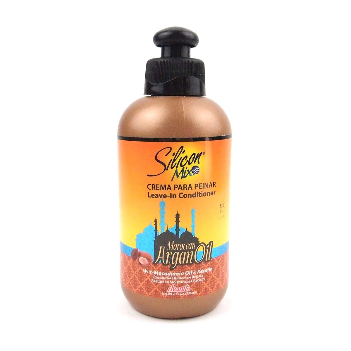 Silicon Mix Argan Oil With Macadamia Oil and Keratin 8 oz