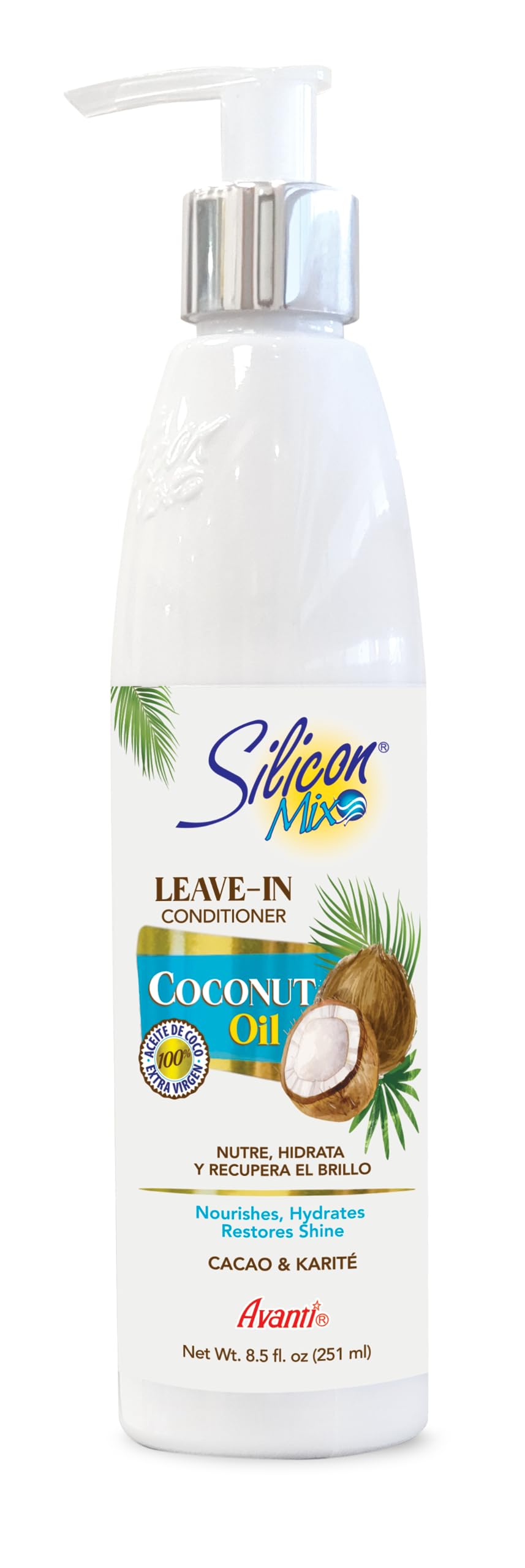 Silicon Mix Coconut Oil Nourishing Leave In Conditioner Mousturizing | With