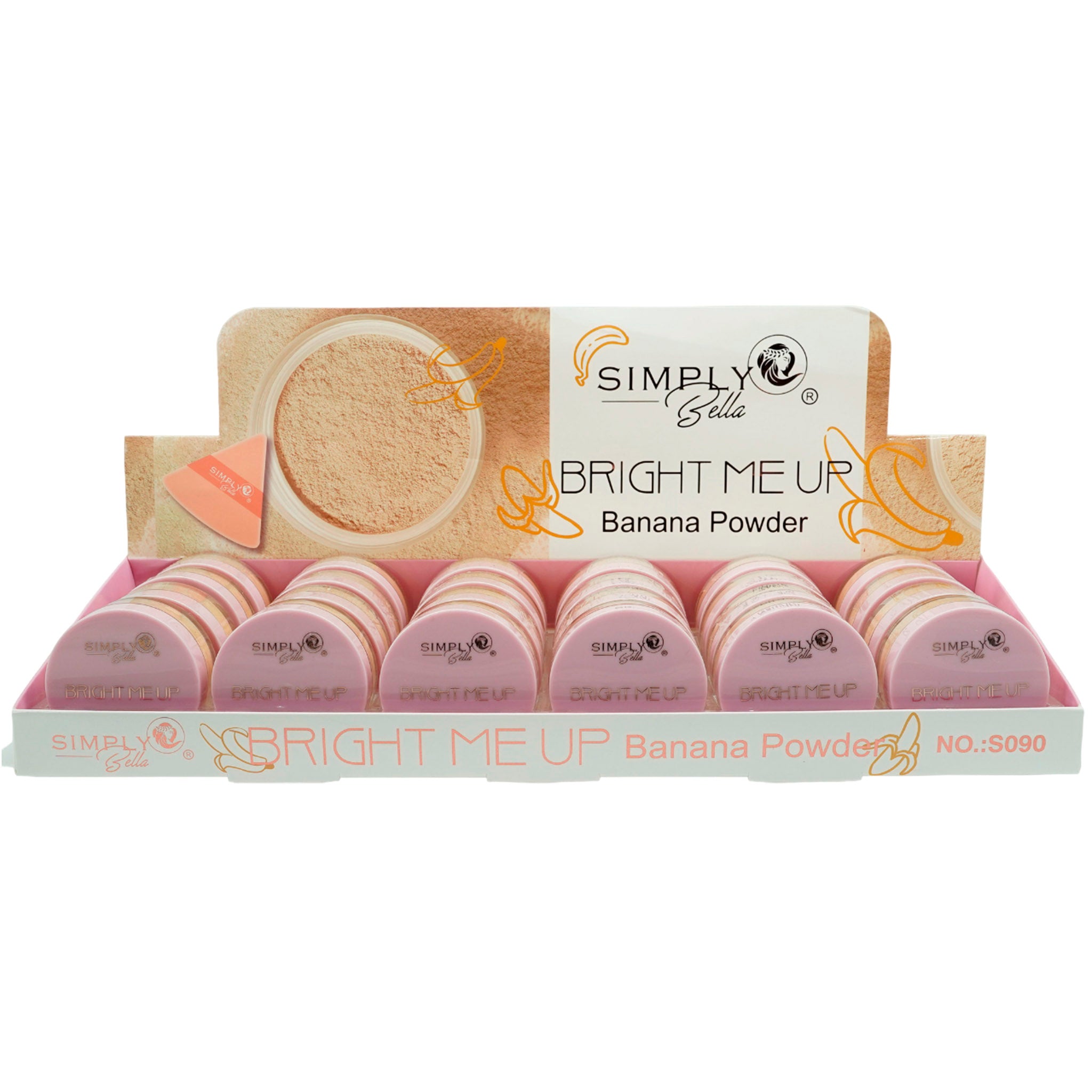 (24-pack) Simply Bella Bright Me Up Banana Powder