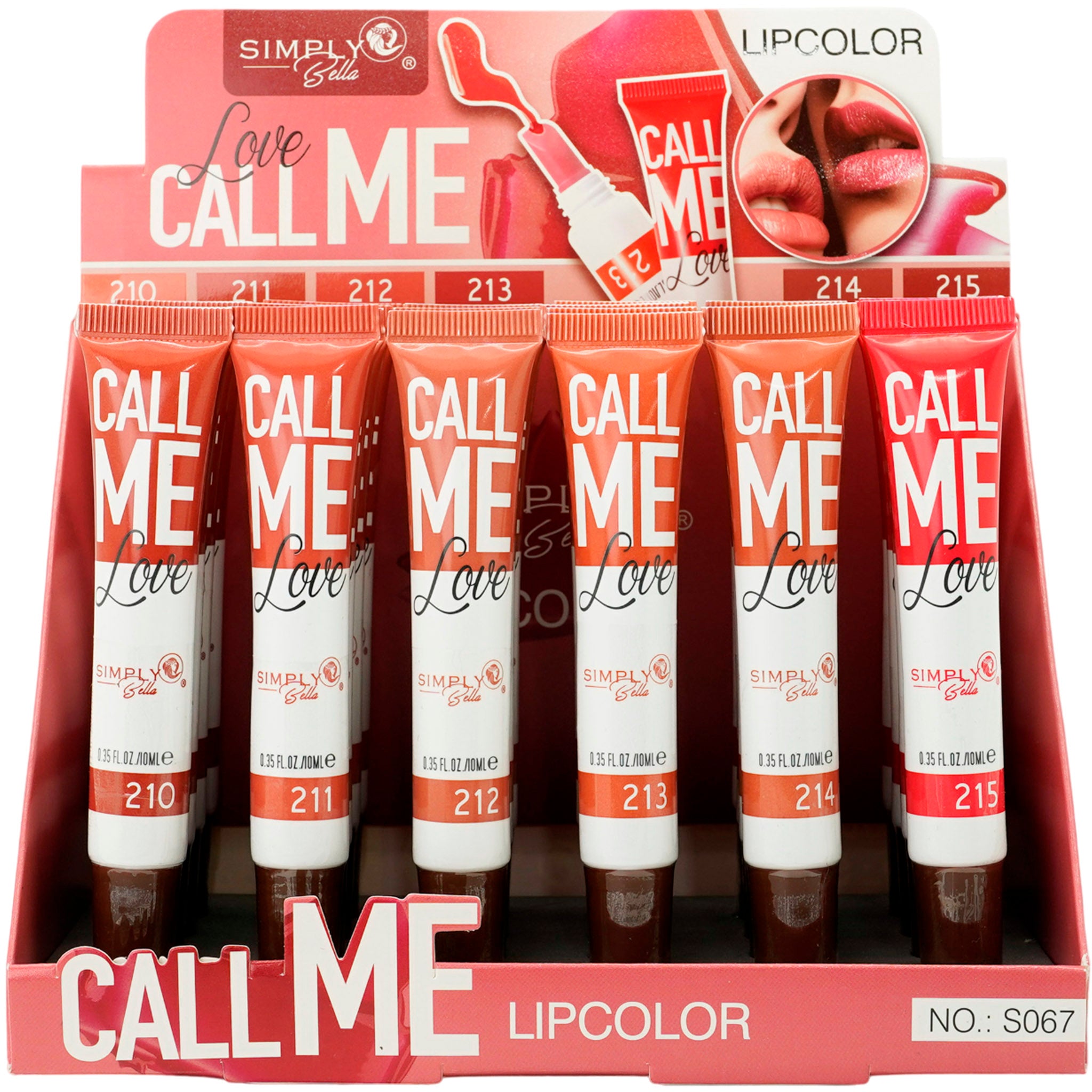 (24-pack) Simply Bella Call Me Lipcolor