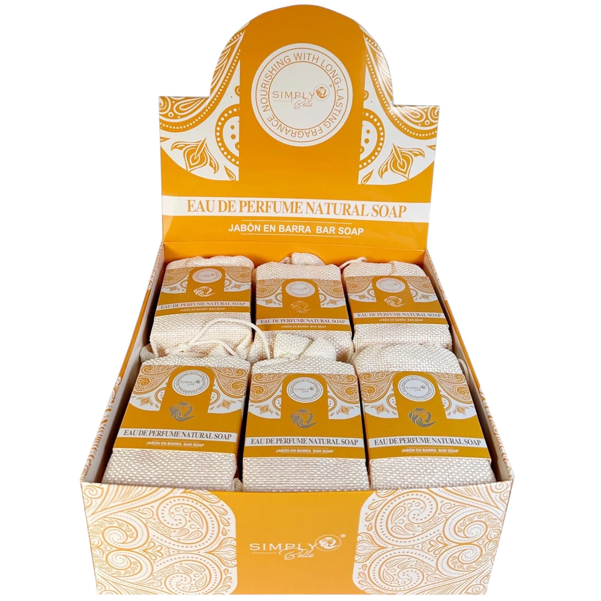 (12-pack) Simply Bella Eau Perfume Natural Soap
