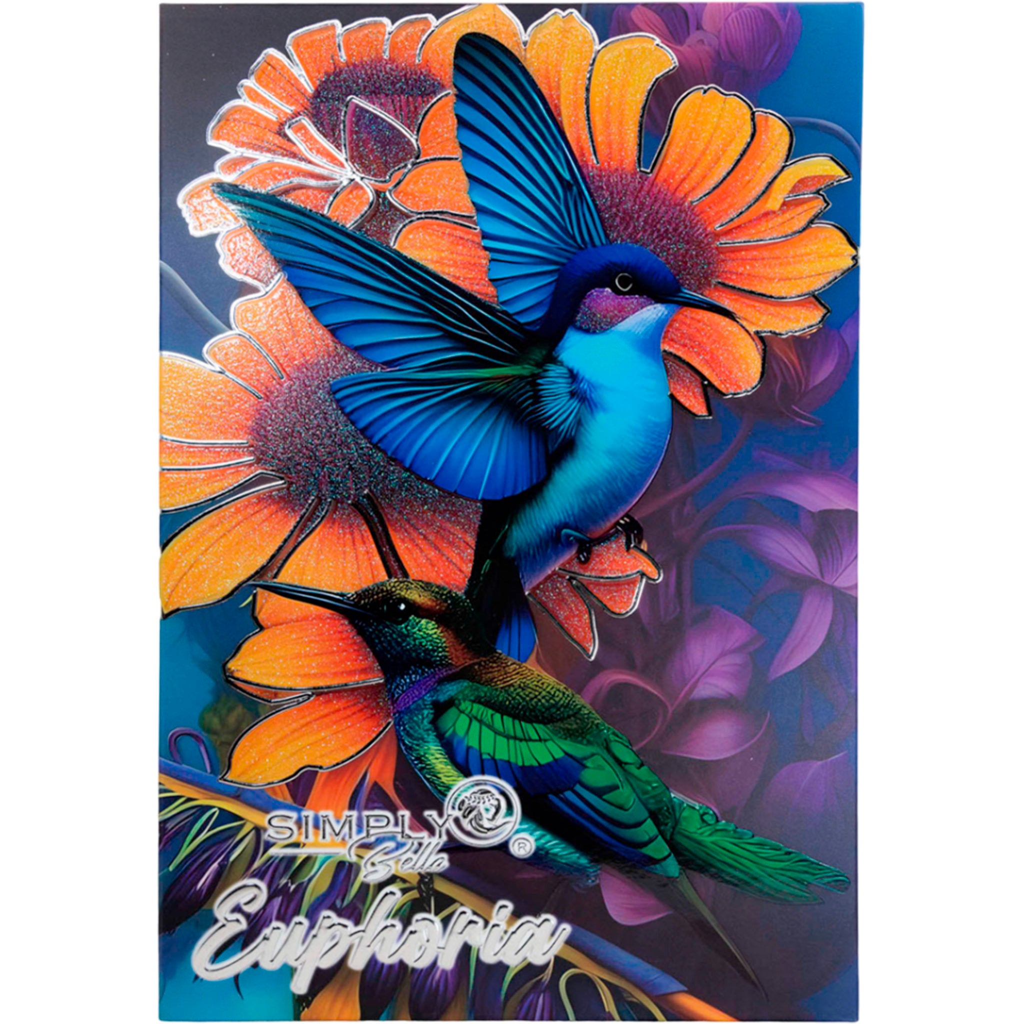 (6-pack) Simply Bella Euphoria Book Eyeshadow And Glitter Palette - Thumbnail 2