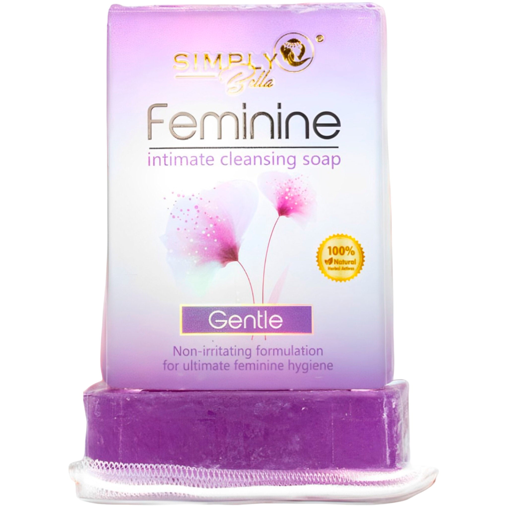 (12-pack) Simply Bella Feminine Intimate Cleansing Soap - Thumbnail 2