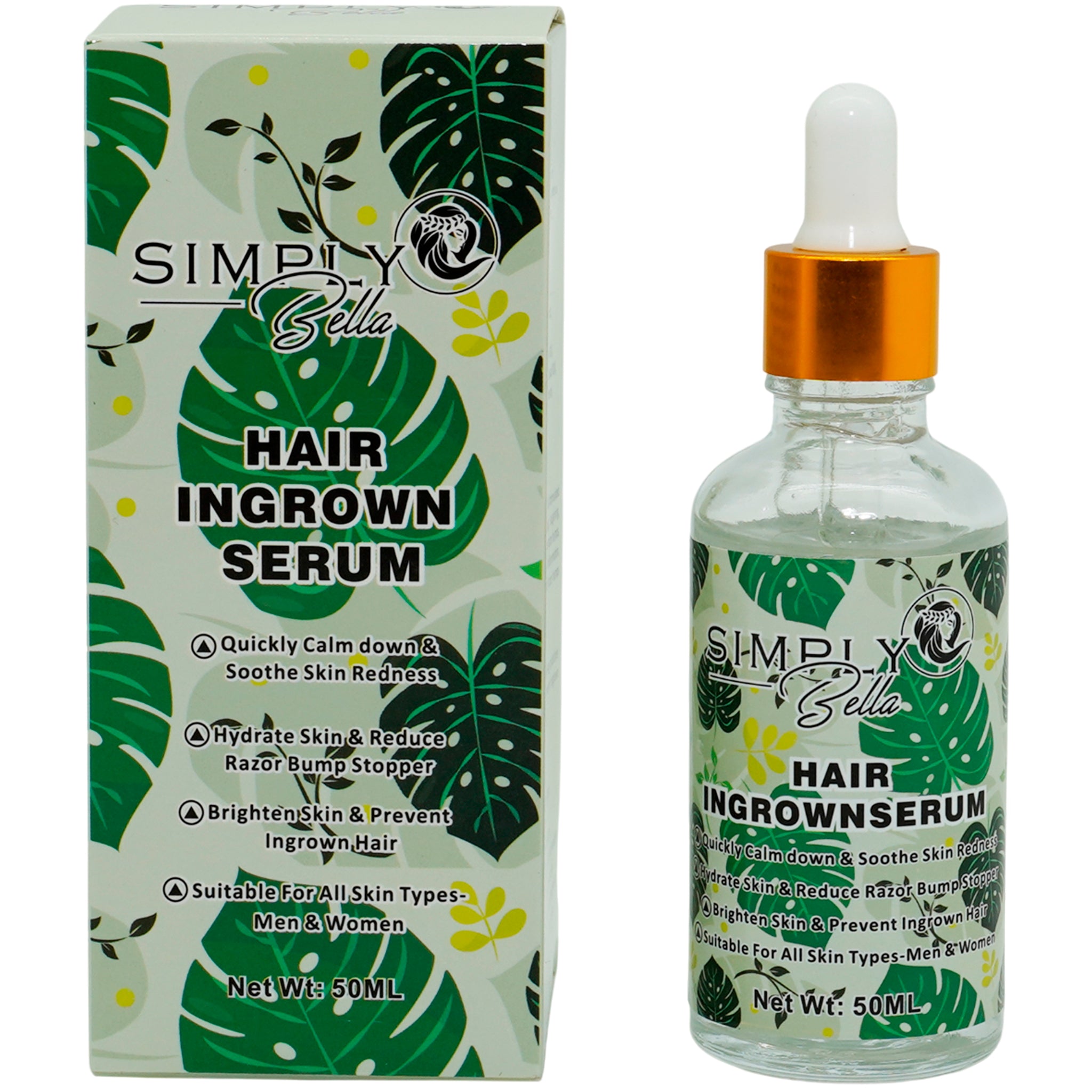 (5-pack) Simply Bella Hair Ingrown Serum