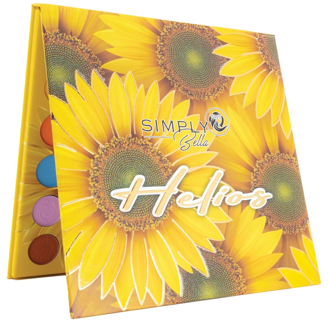 (3-pack) Simply Bella Helios Eyeshadow Blush And Highlighter Palette - Thumbnail 2