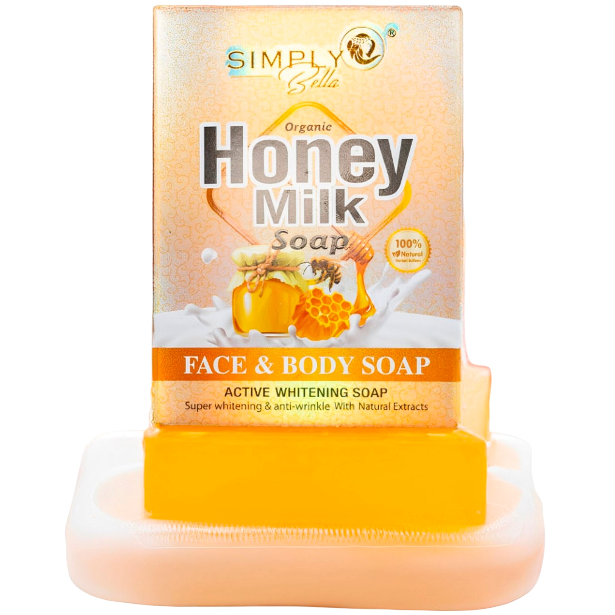 (12-pack) Simply Bella Honey Milk Soap - Thumbnail 2