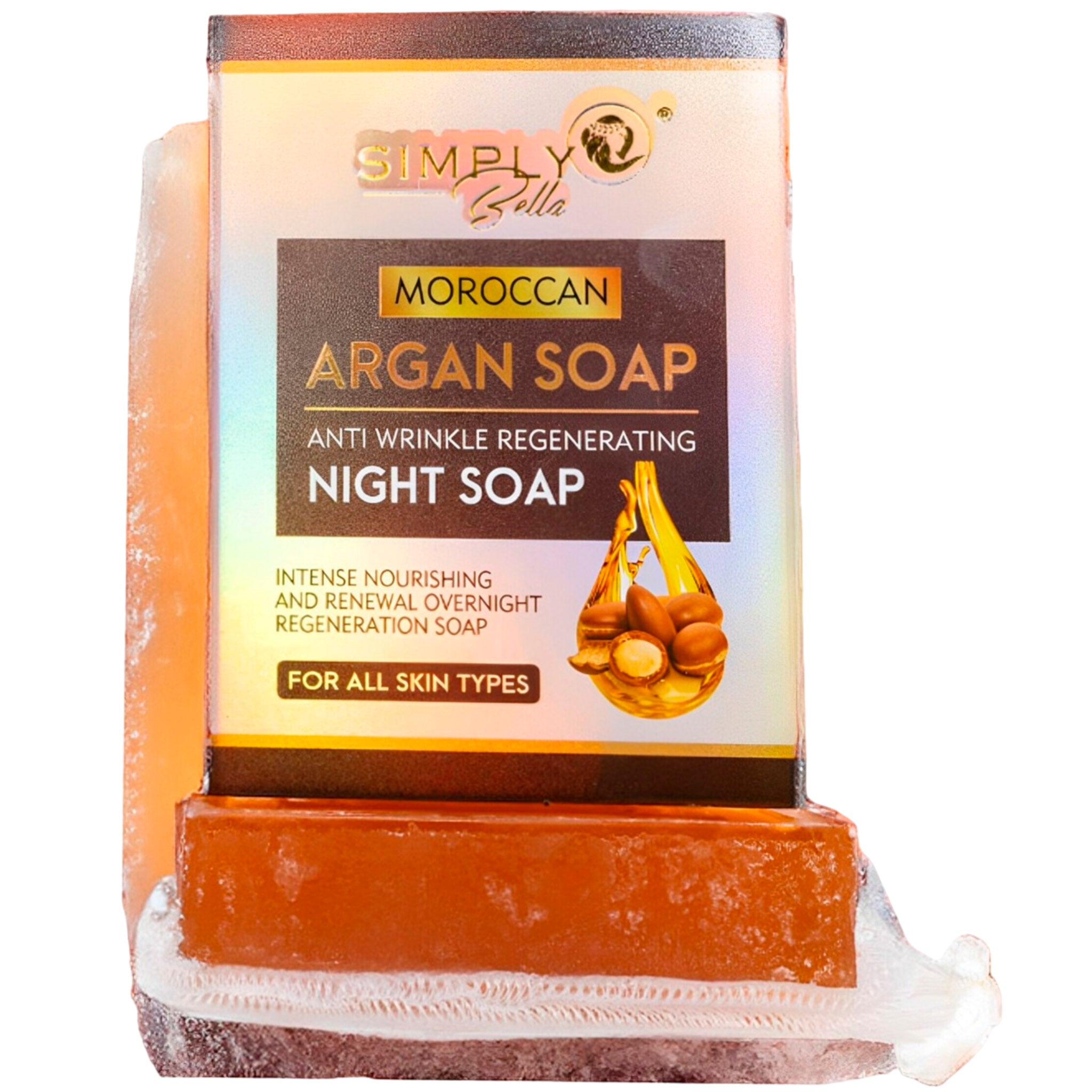 (12-pack) Simply Bella Moroccan Argan Soap - Thumbnail 2