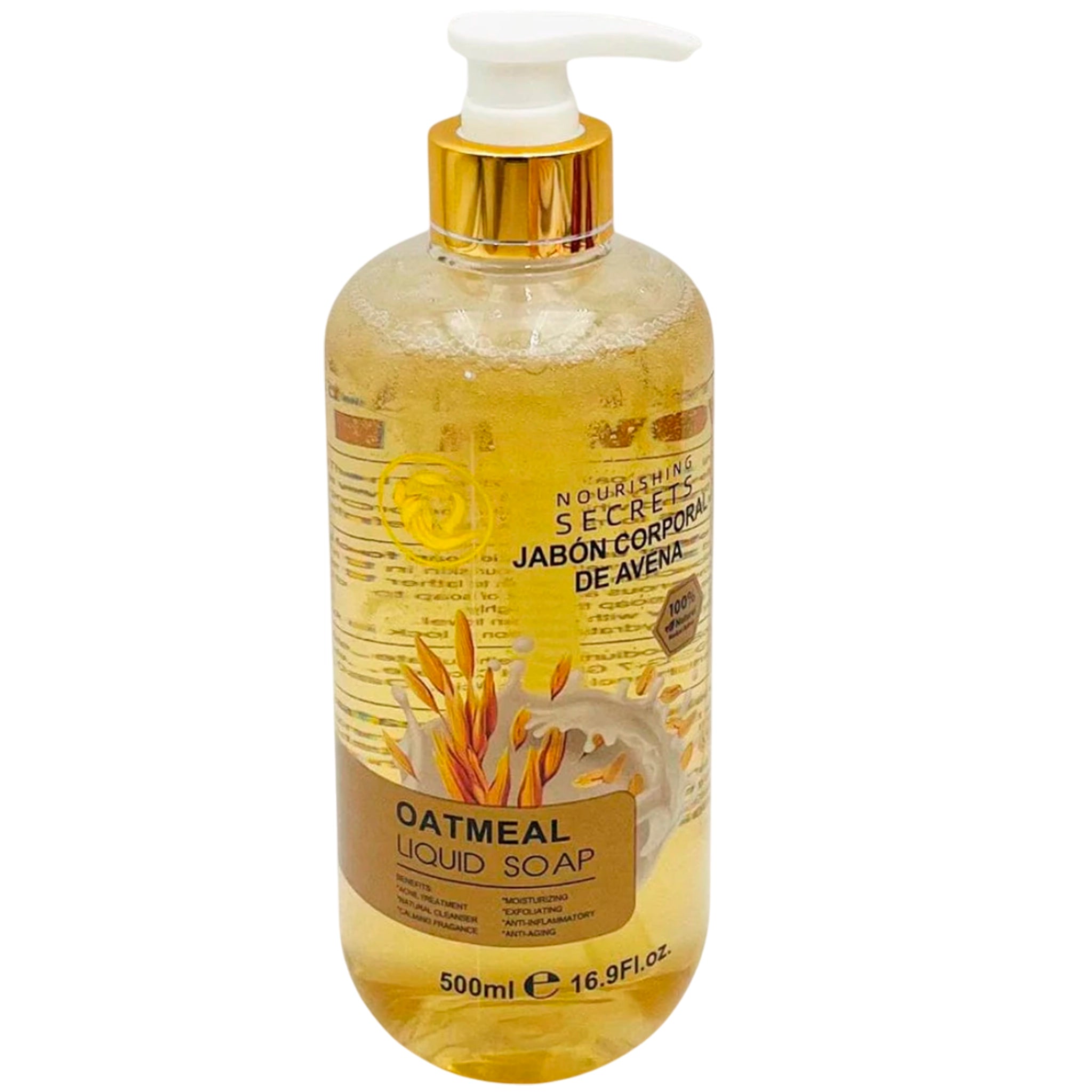 (6-pack) Simply Bella Oatmeal Liquid Soap