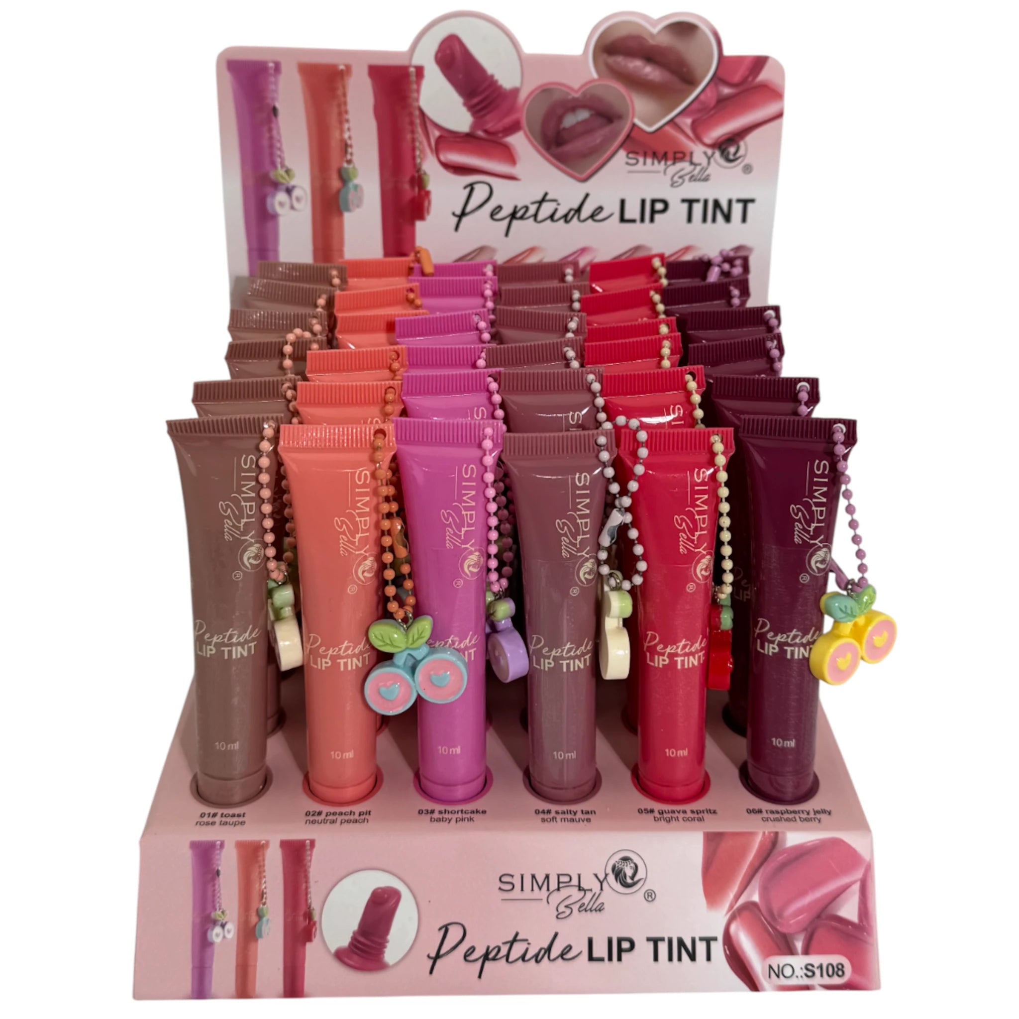 (36-pack) Simply Bella Peptide Lip Tint - Thumbnail 2