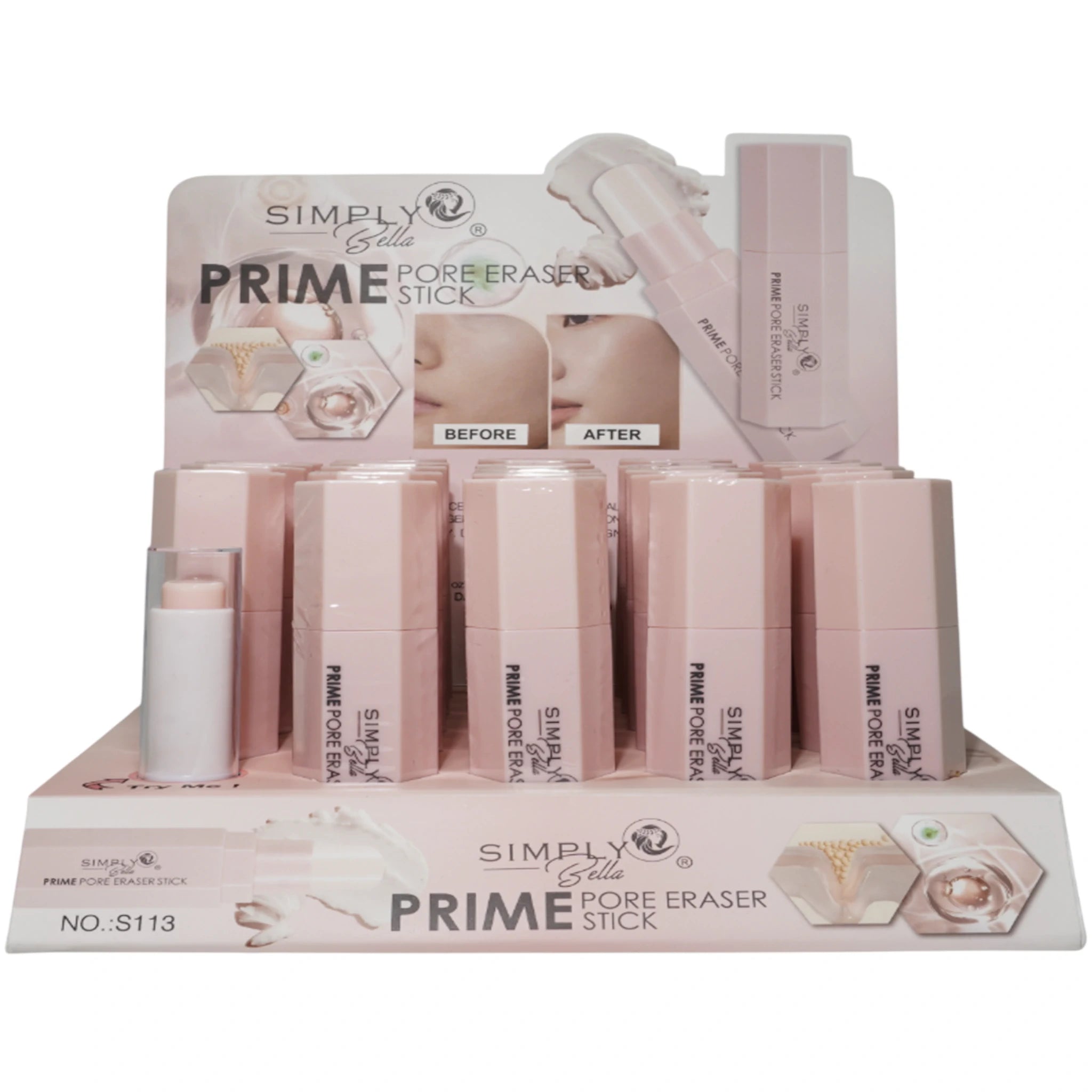 (24-pack) Simply Bella Prime Pore Eraser Stick
